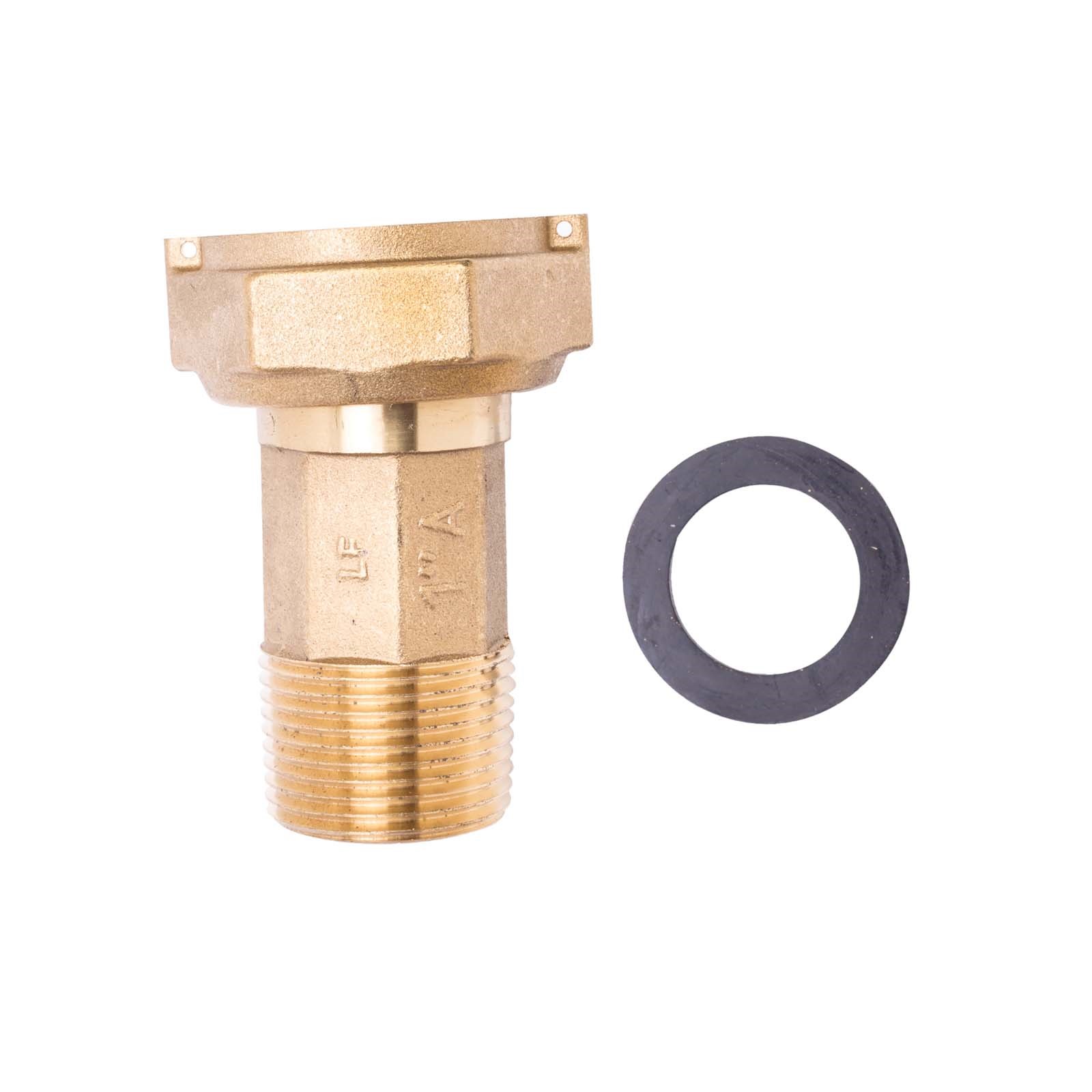 59087NL 1 MIP CAST BRASS COUPLING