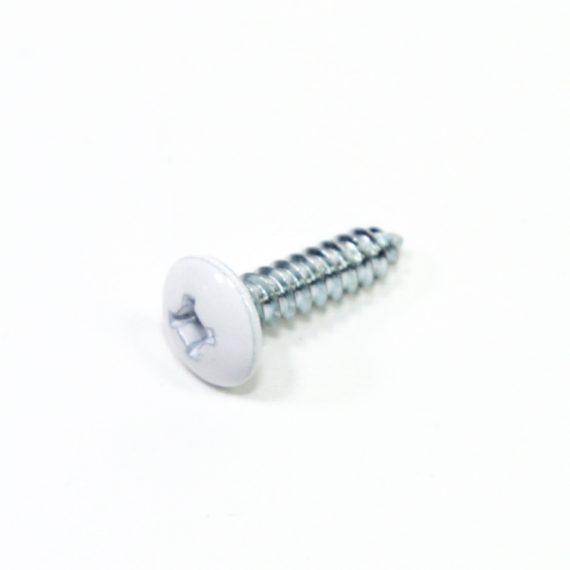 WE2M225 SCREW WHITE 10-16 3/4