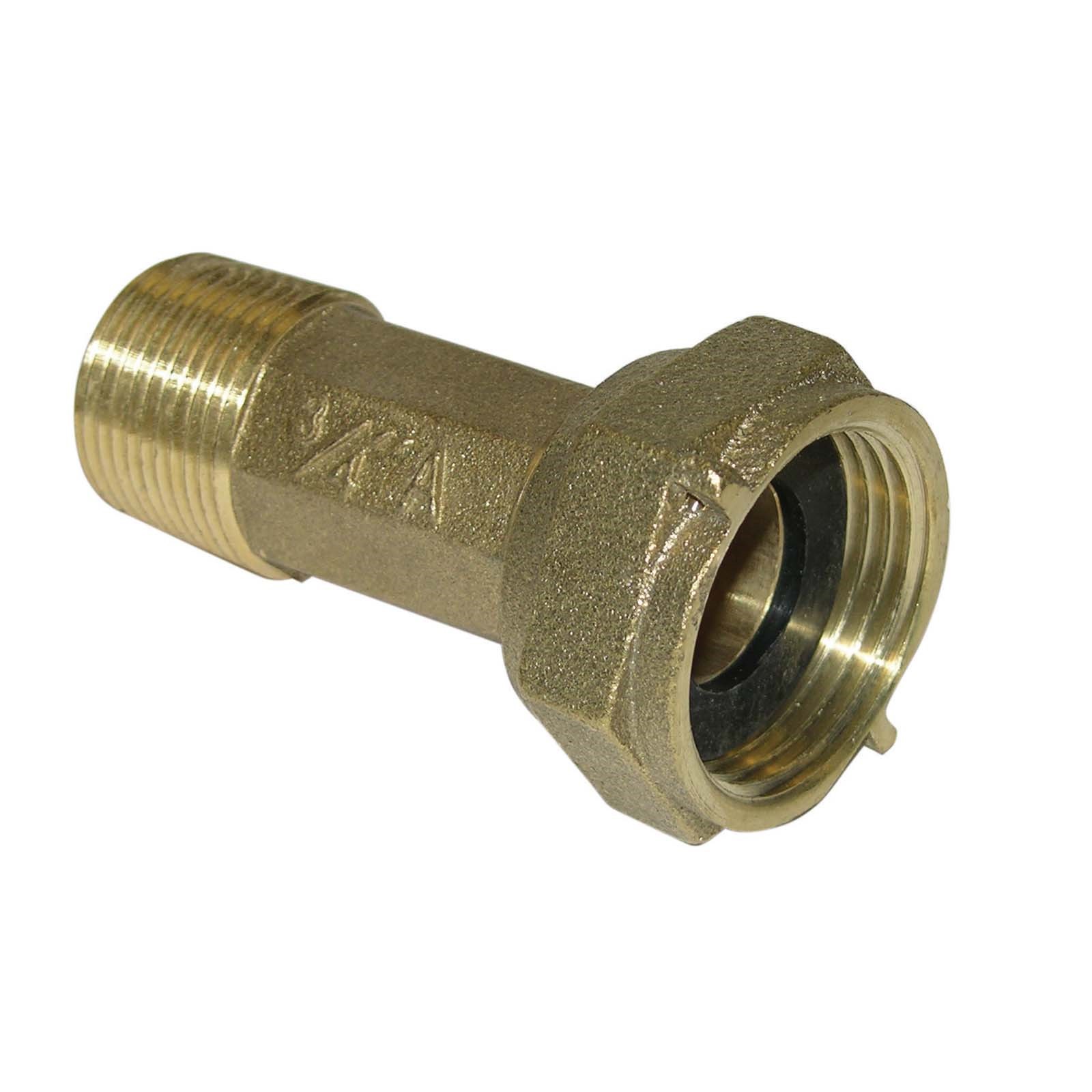 59086NL 3/4 MIP CAST BRASS COUPLING