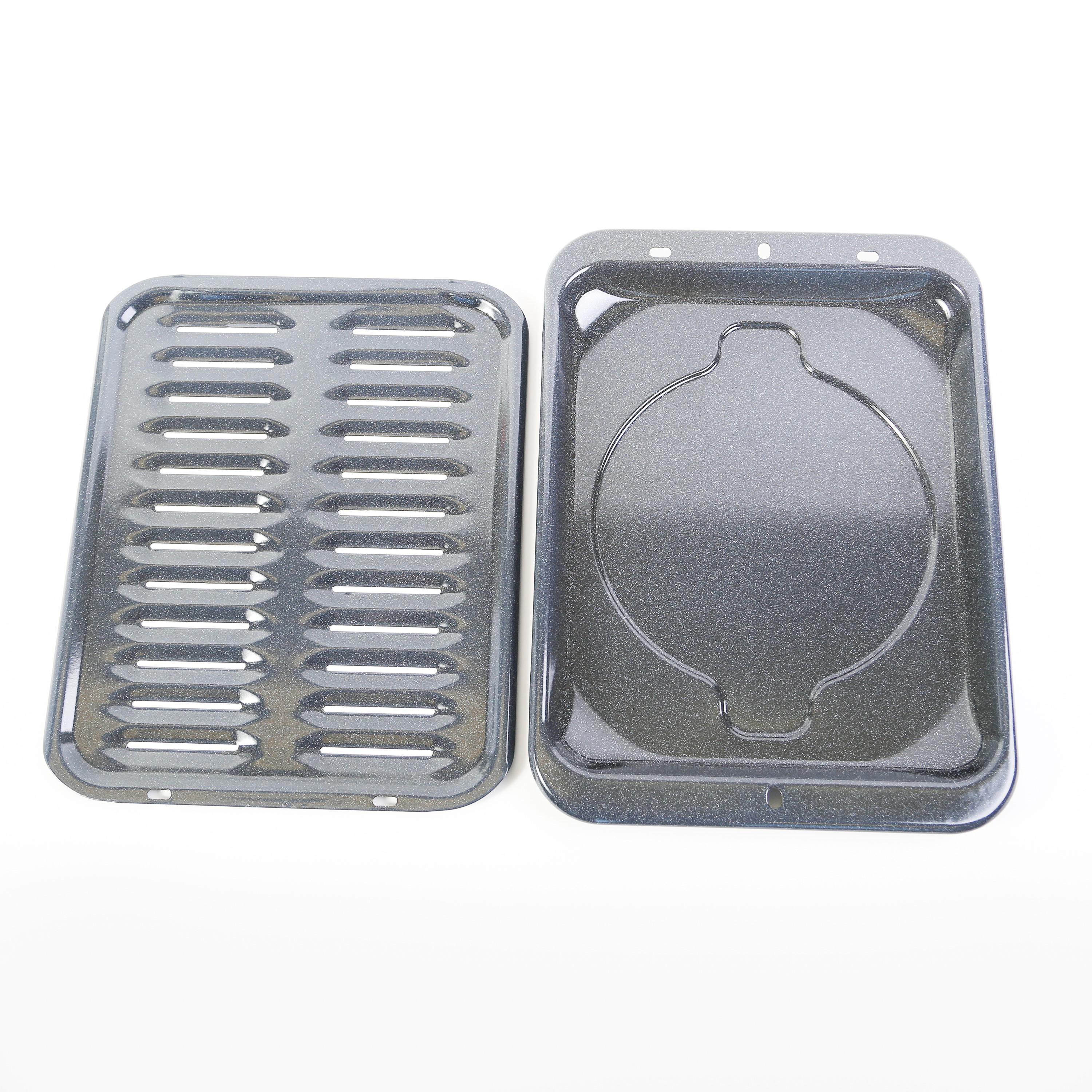 WB48X10056 GE Large Porcelain Broil Pan Set