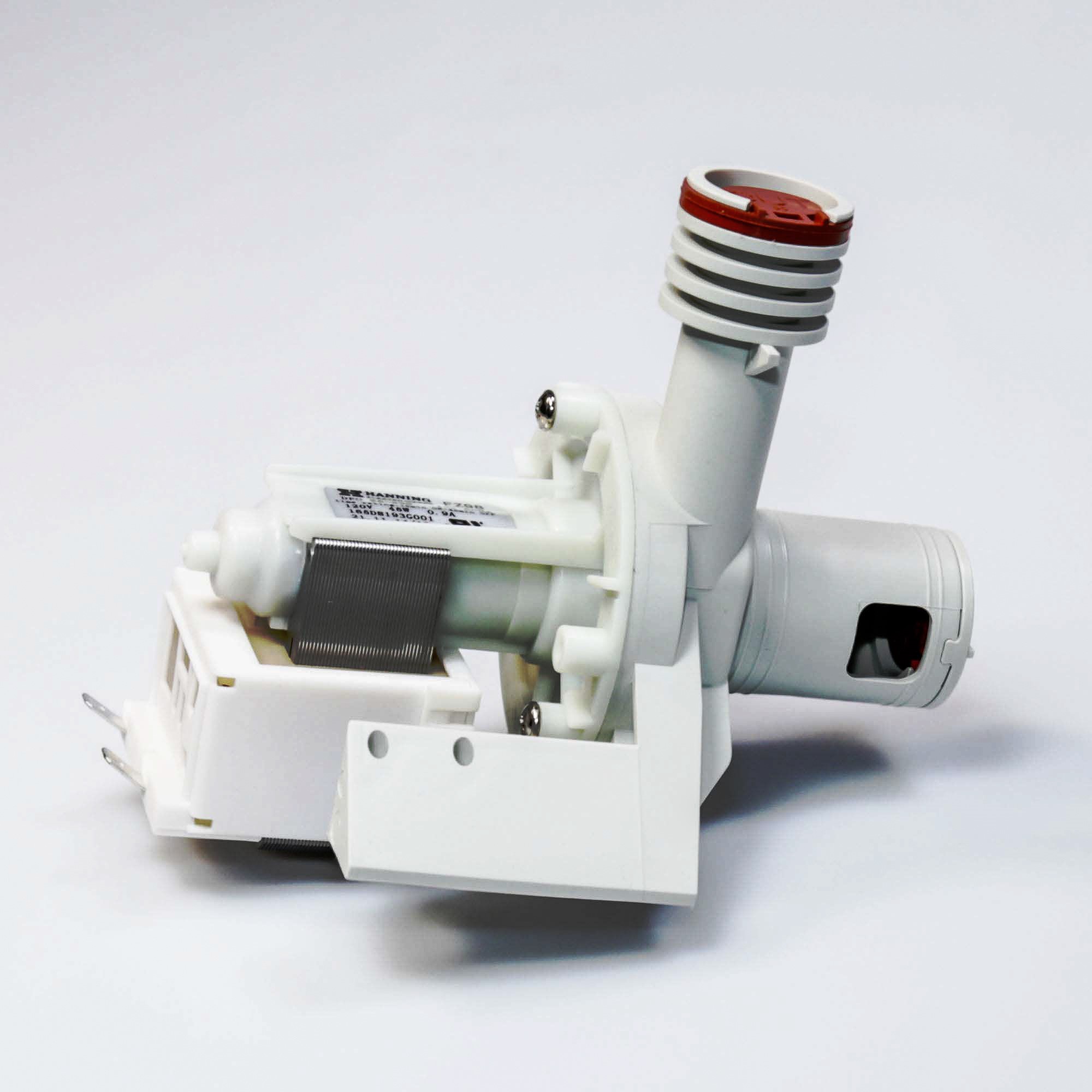 WD26X10025 GE Dishwasher Drain Pump and Motor Mechanism Assembly