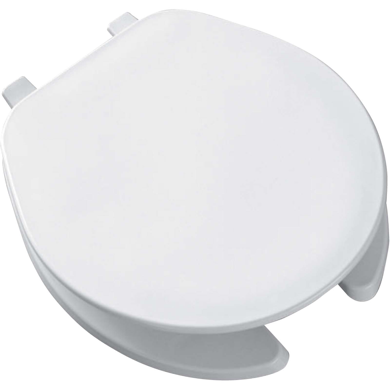 41884 BEMIS 75 OPEN FRONT ROUND PLASTIC TOILET SEAT WITH