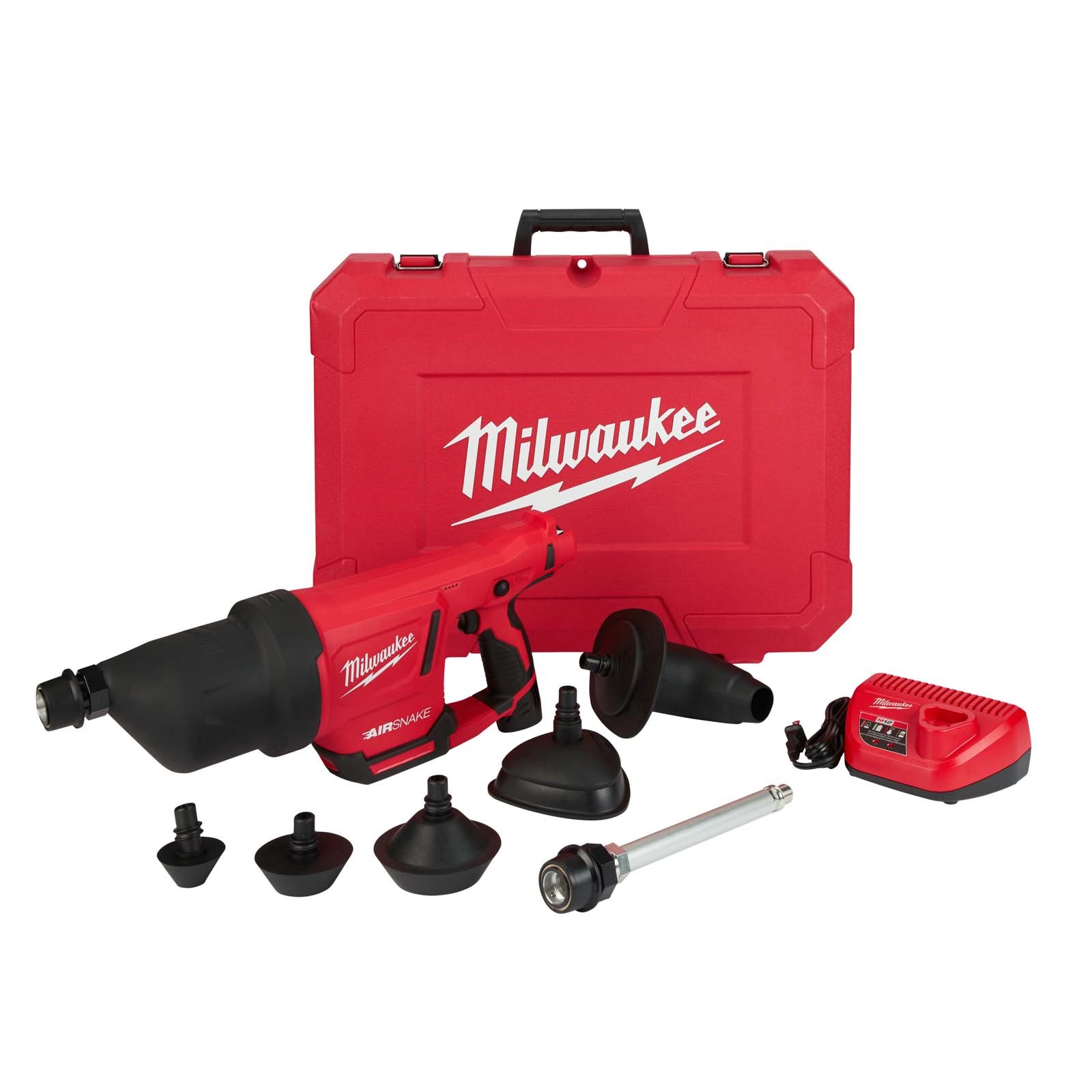 87295 MILWAUKEE - M12 AIRSNAKE DRAIN CLEANING AIR GUN KI
