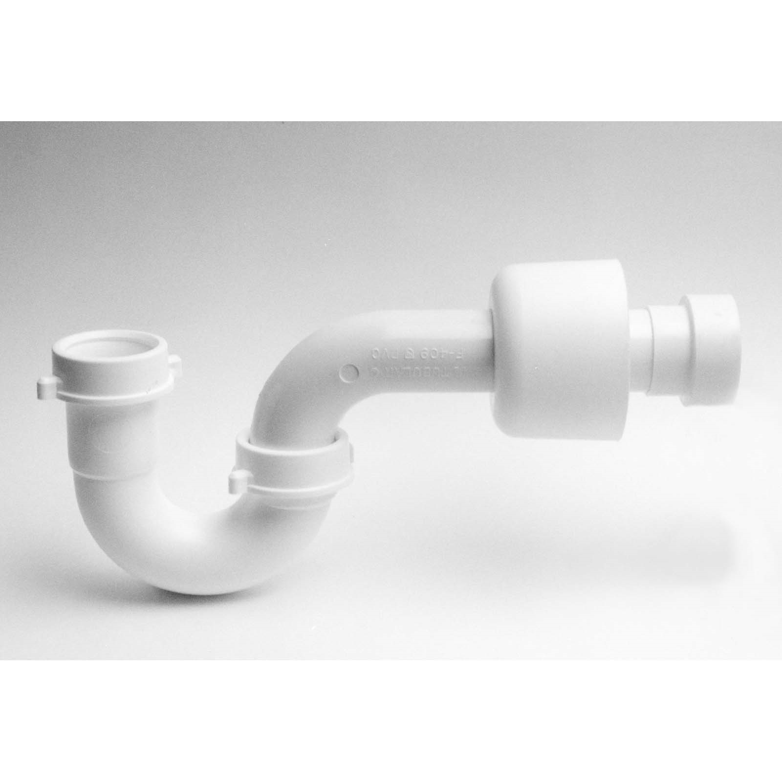 53373 1-1/2 POLYPROPYLENE P-TRAP WITH ADAPTER AND BOX FL