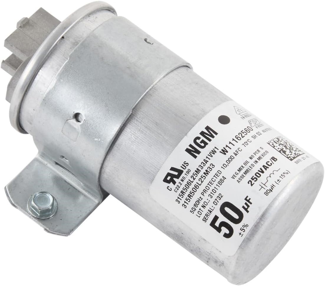 W11395618 Whirlpool Washer Capacitor