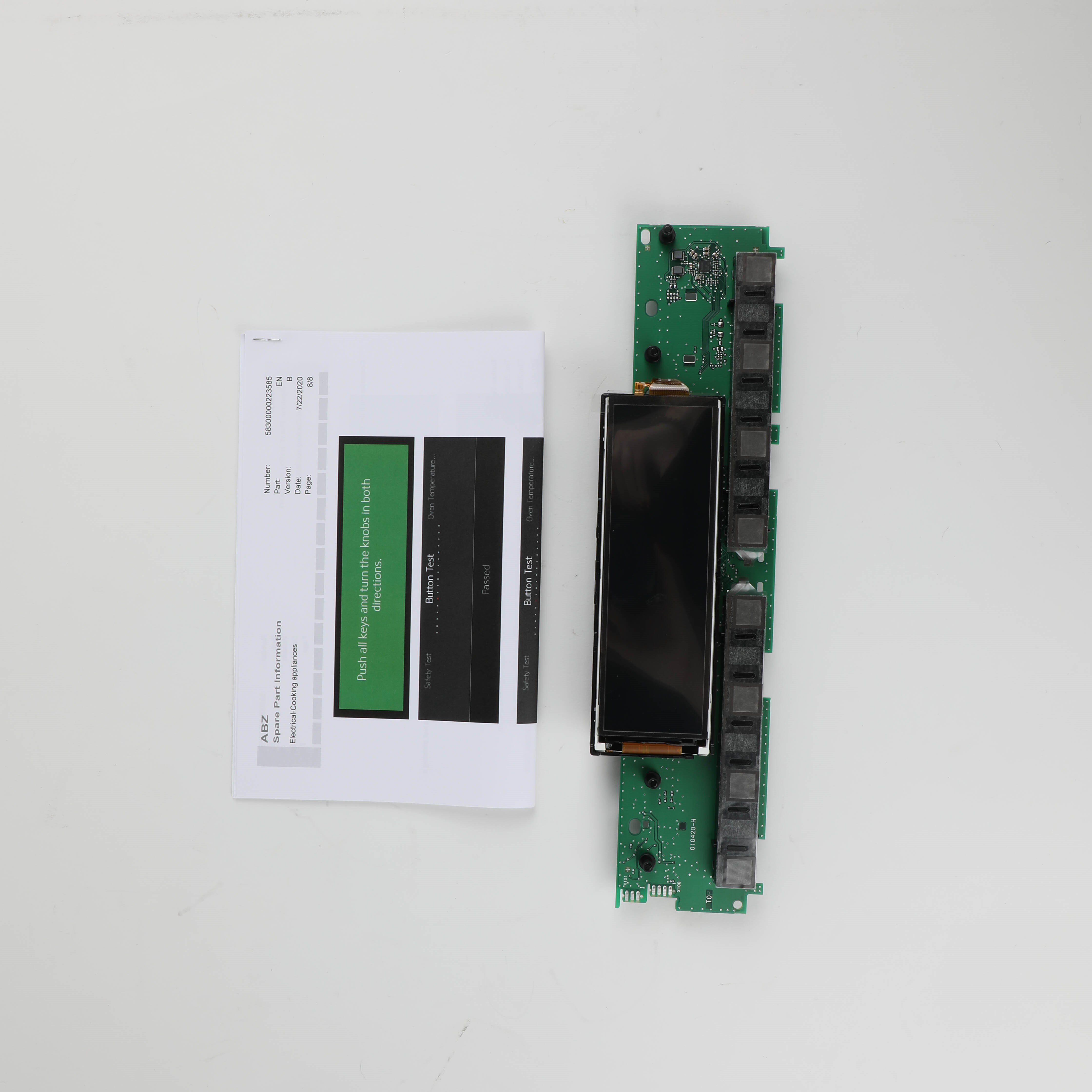 11030731 Bosch Oven Display Module Programmed