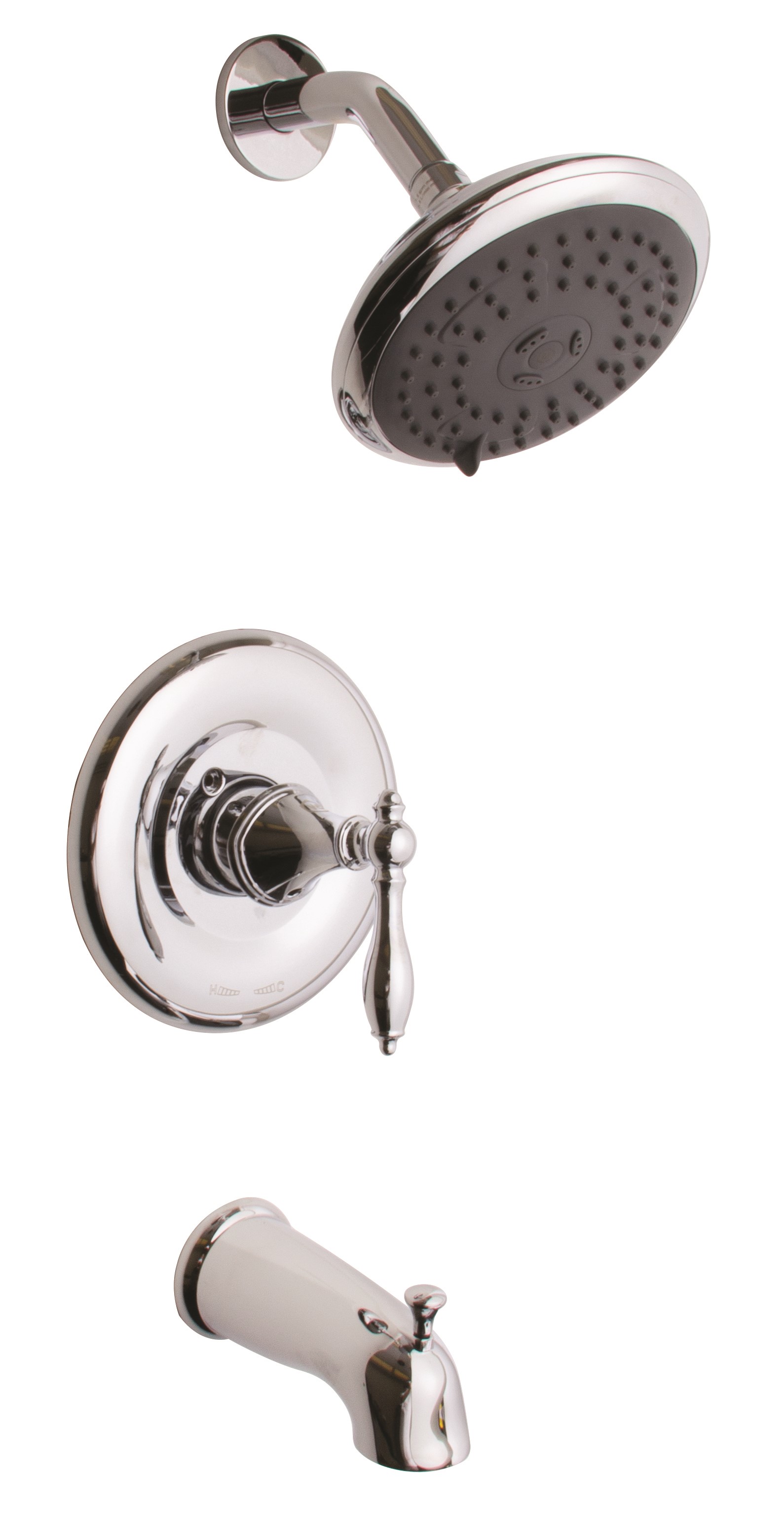 81521 TIMELESS SINGLE HANDLE PRESSURE BALANCED TUB & SHO