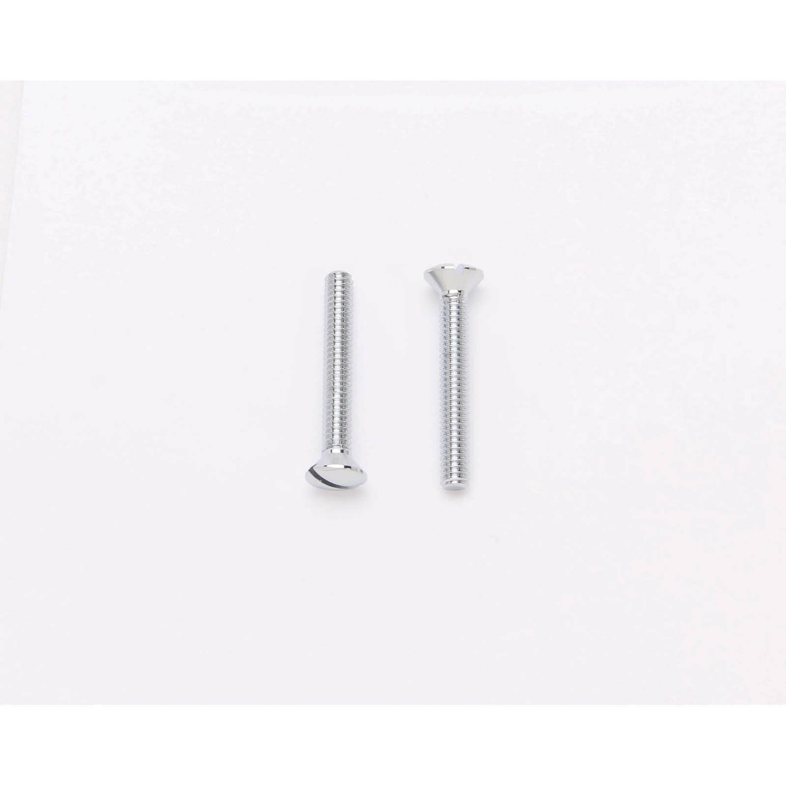 23822 CHROME OVERFLOW PLATE SCREW FOR DOME POP-UP TOE TO