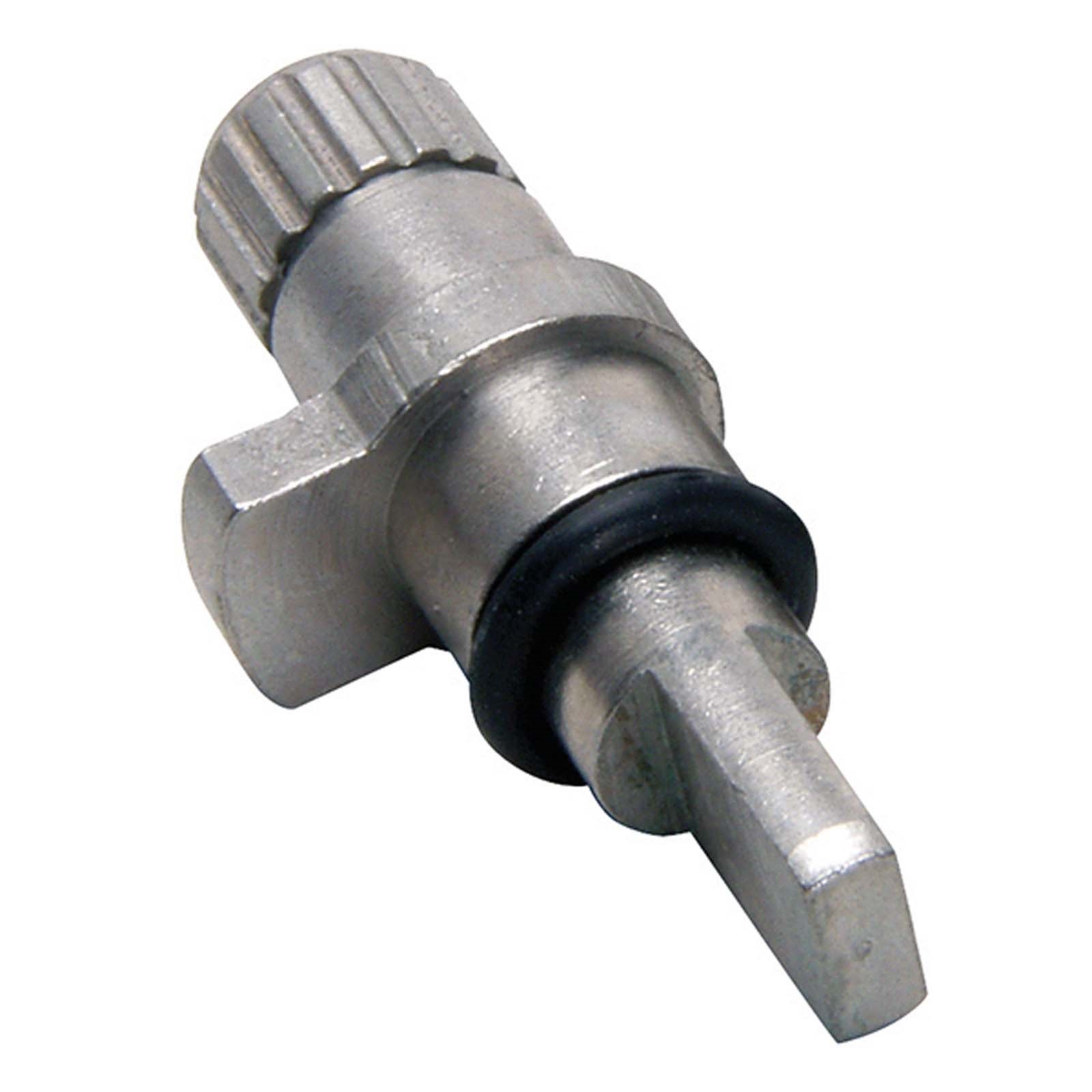 53573 TWIN HANDLE FAUCET REPAIR HOT STEM - PLATED BRASS