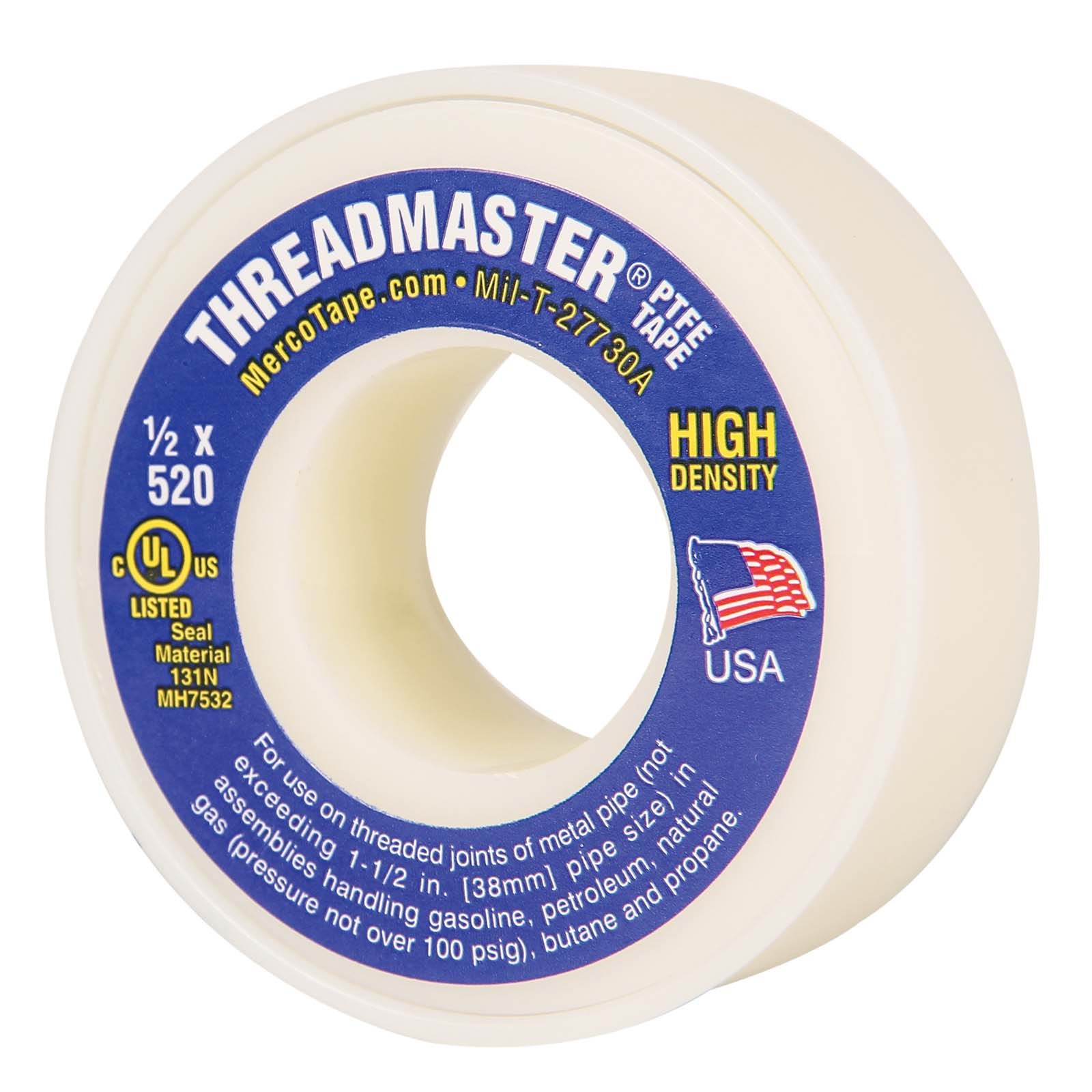 36404 TEFLON PREMIUM HIGH DENSITY THREAD SEAL TAPE (DOME