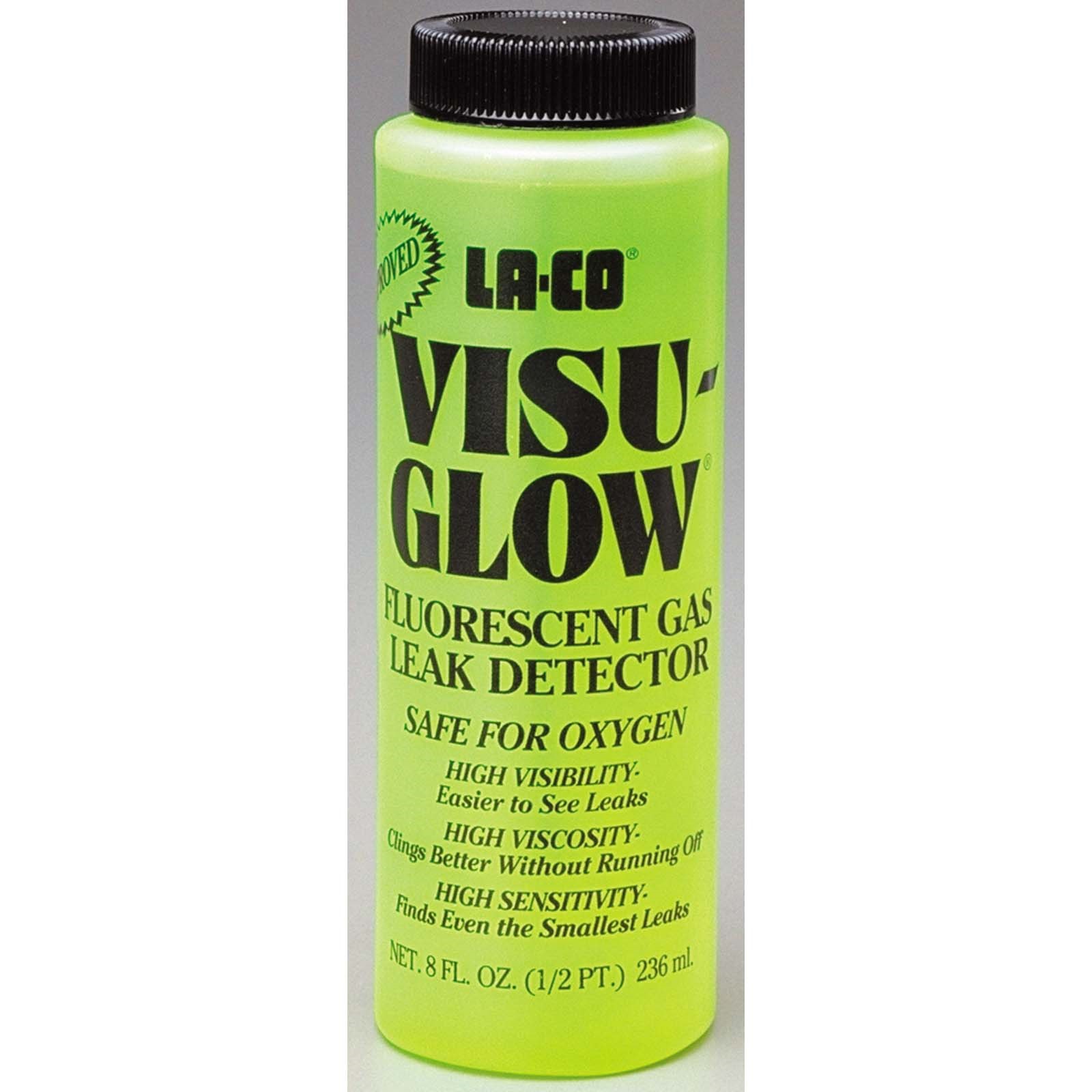 59090 LA-CO VISU-GLOW FLUORESCENT GAS LEAK DETECTOR 8OZ