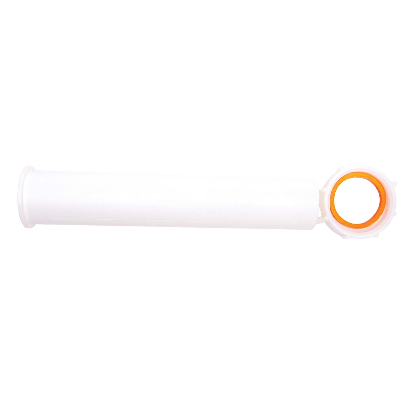 50990 TAILPIECE W/NUT & WASHER 1-1/2  X 8 POLYPROPYLENE