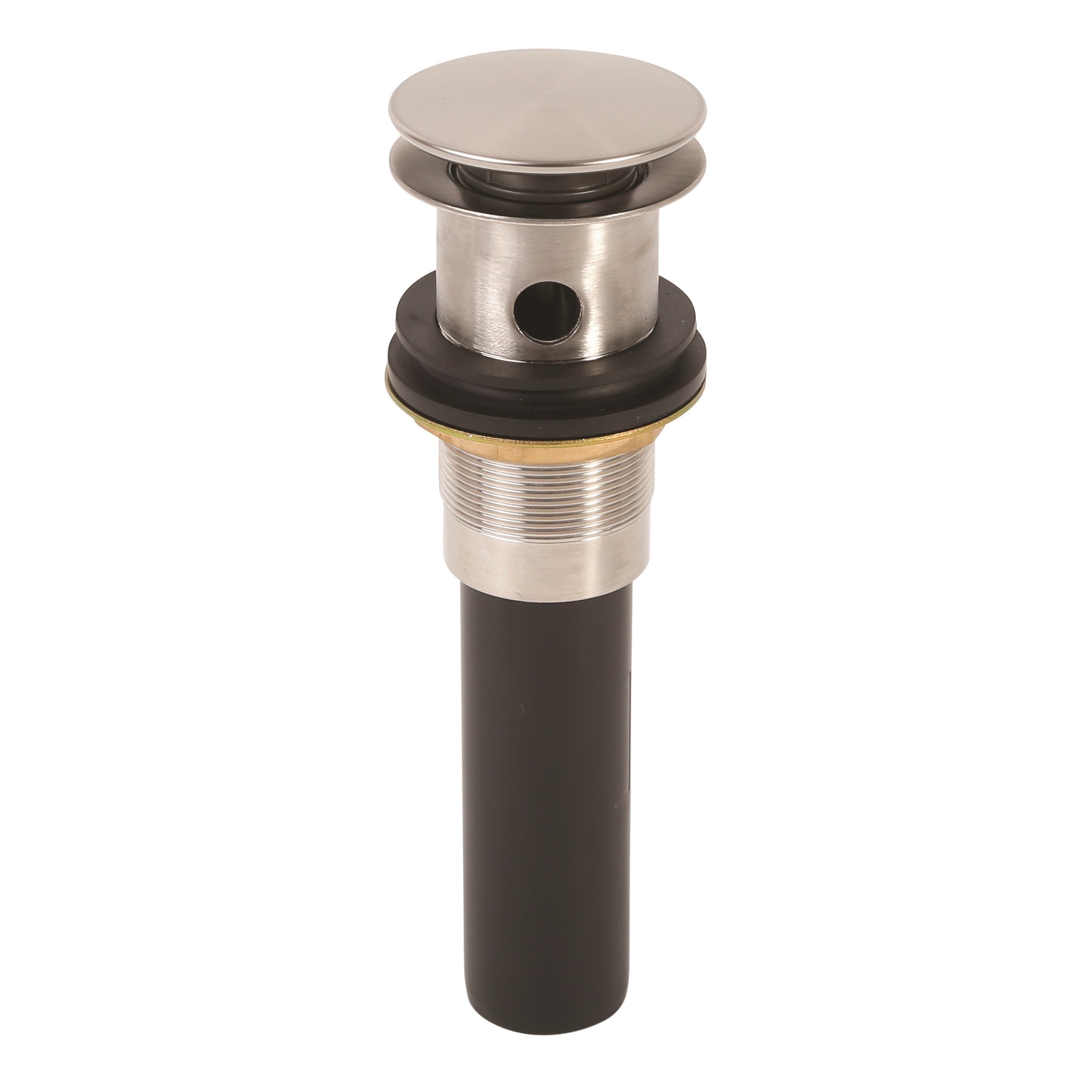 S-3480-BN CONTEMPORARY PUSH POP-UP DRAIN, BN