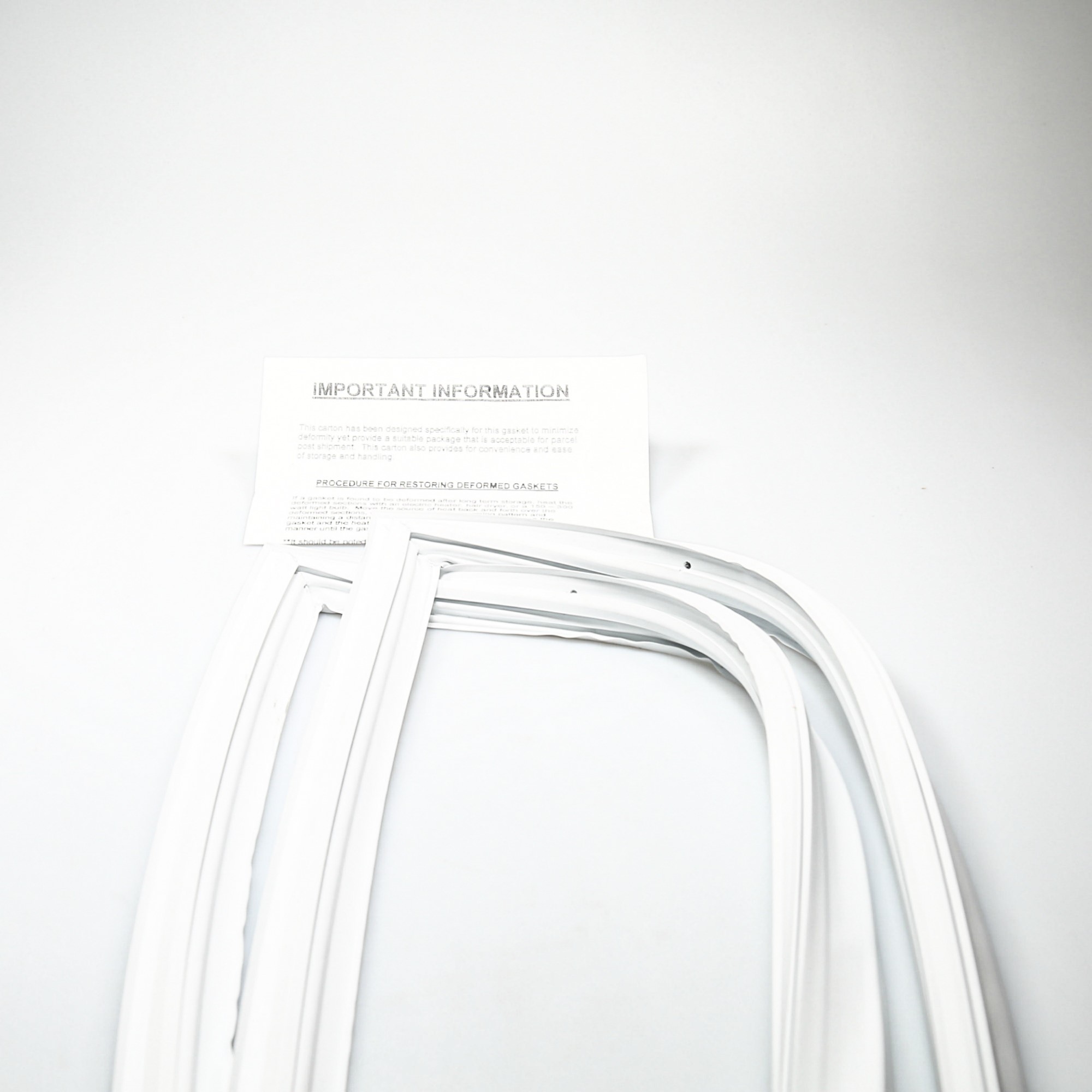 WR24X10077 GE Refrigerator Gasket LTM F OS2