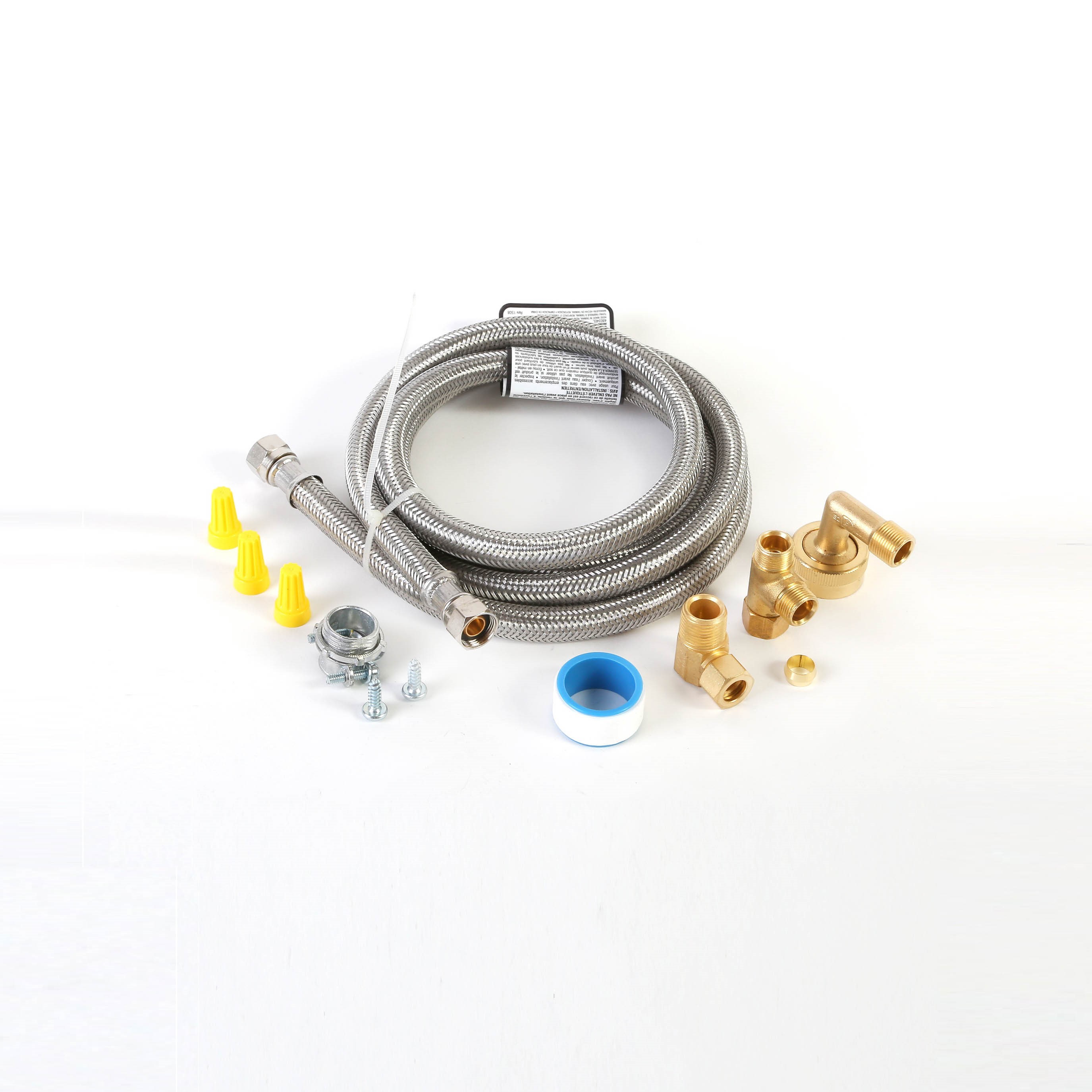 5304493868 Frigidaire 6' Stainless Steel Braided Dishwasher Waterline Installation Kit