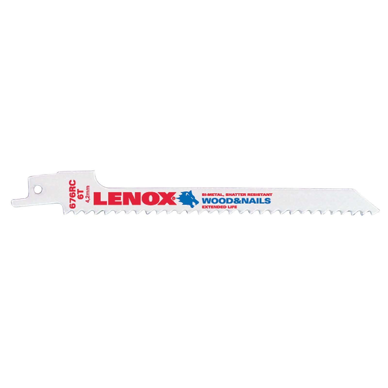 20938 6 6TPI RECIPROCATING SAW BLADE, METAL (5 PACK)