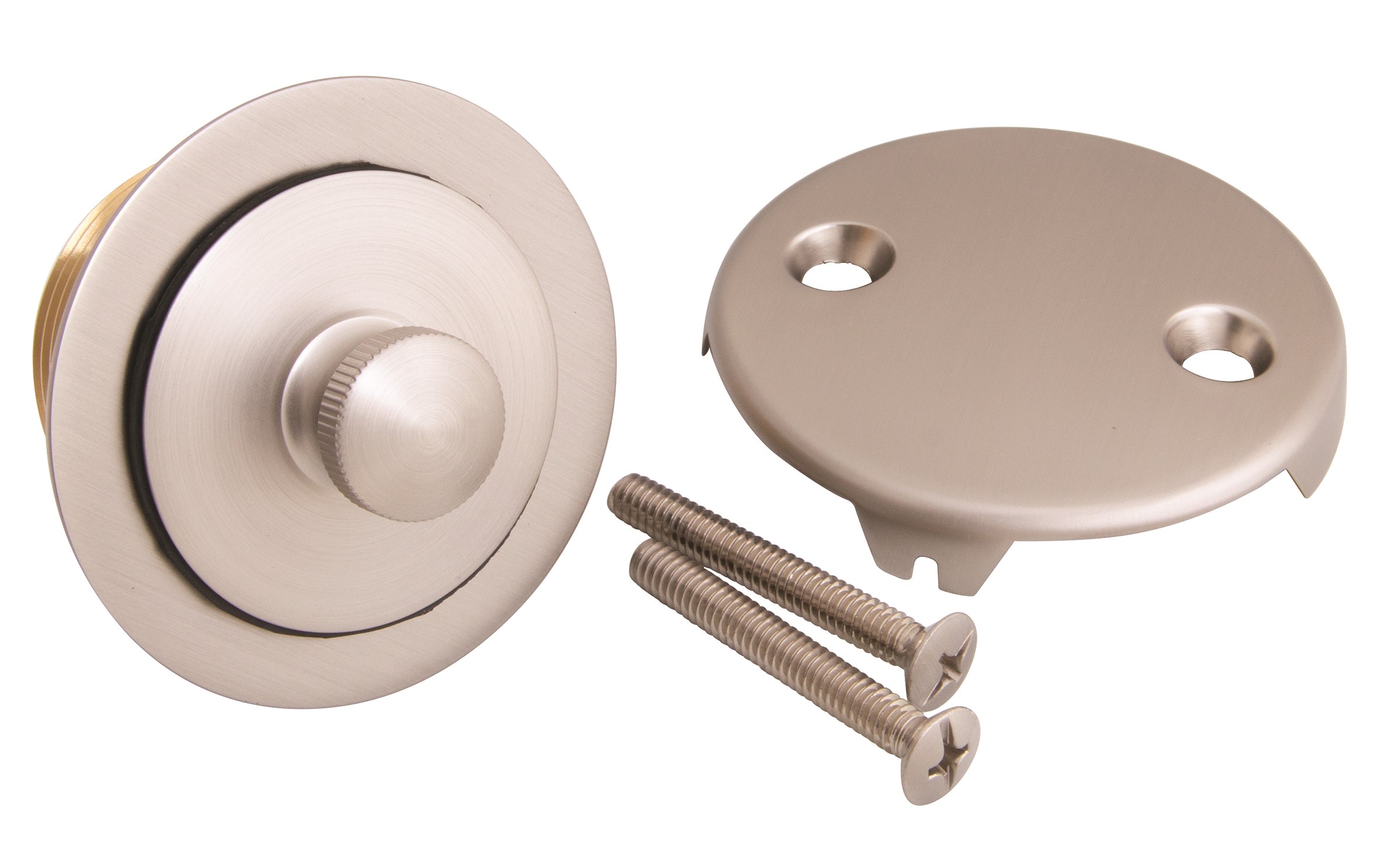 5290104 BRUSHED NICKEL 2-HOLE LIFT-N-TURN CONVERSION KIT F
