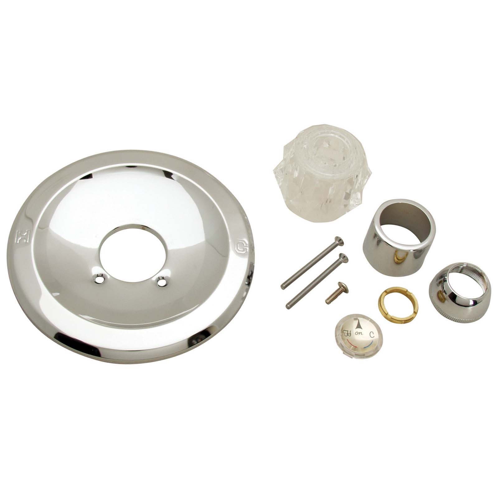 28971 CHROME REMODLING TRIM KIT FOR DELTA SERIES 600 TUB
