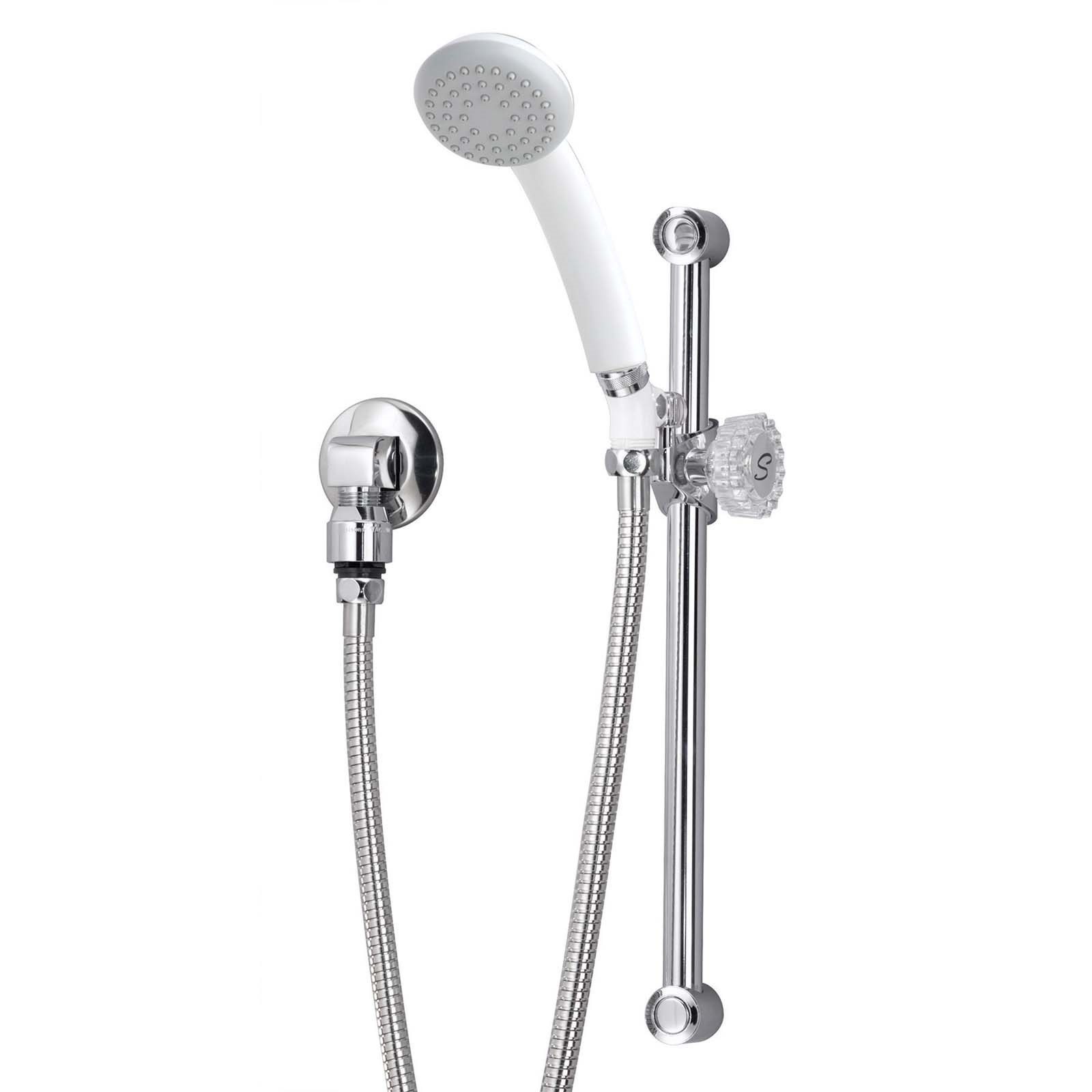 22556 HAND SHOWER WITH SLIDE BAR IN POLISHED CHROME, 2.5