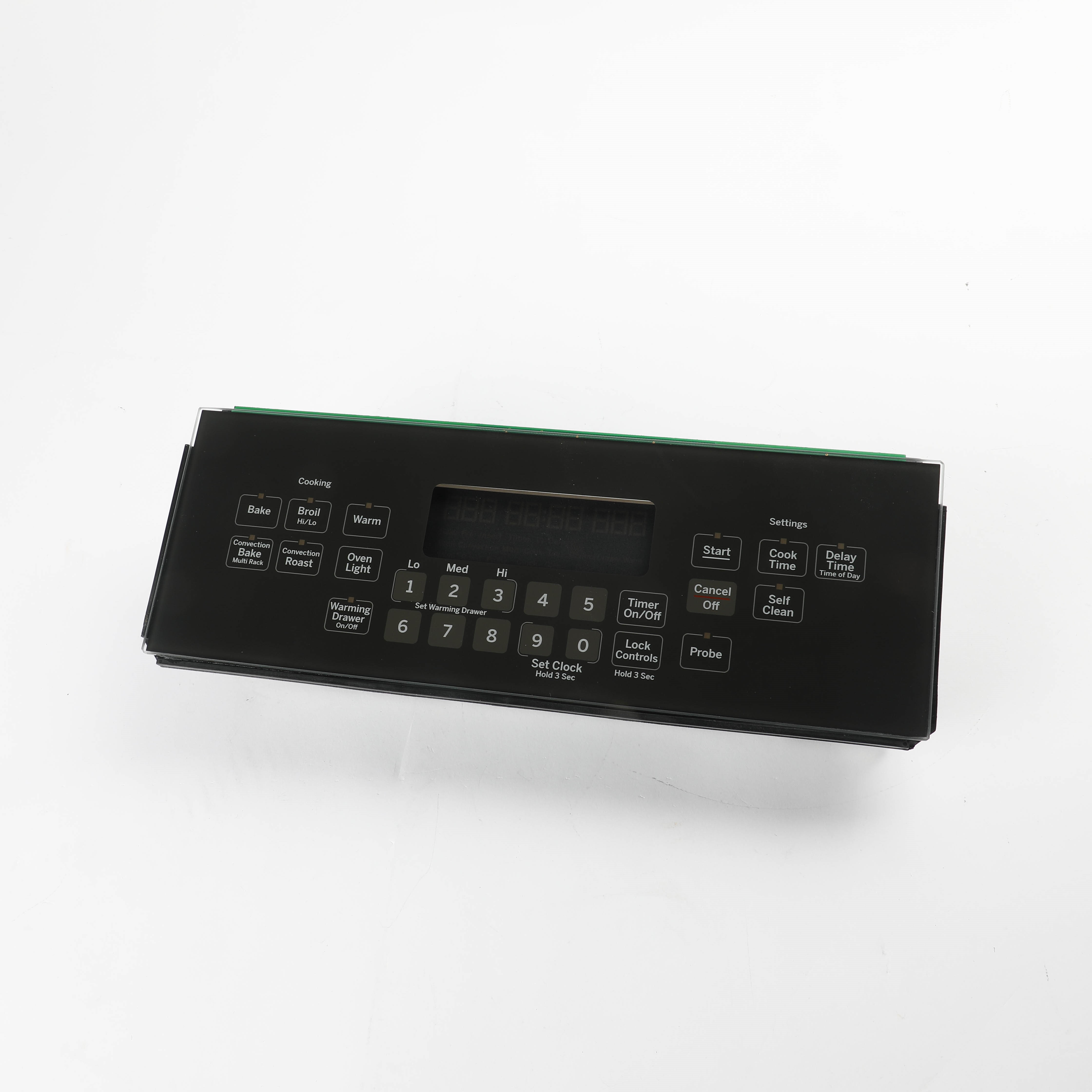 WB27X20746 GLASS AND TOUCH BOARD ASM