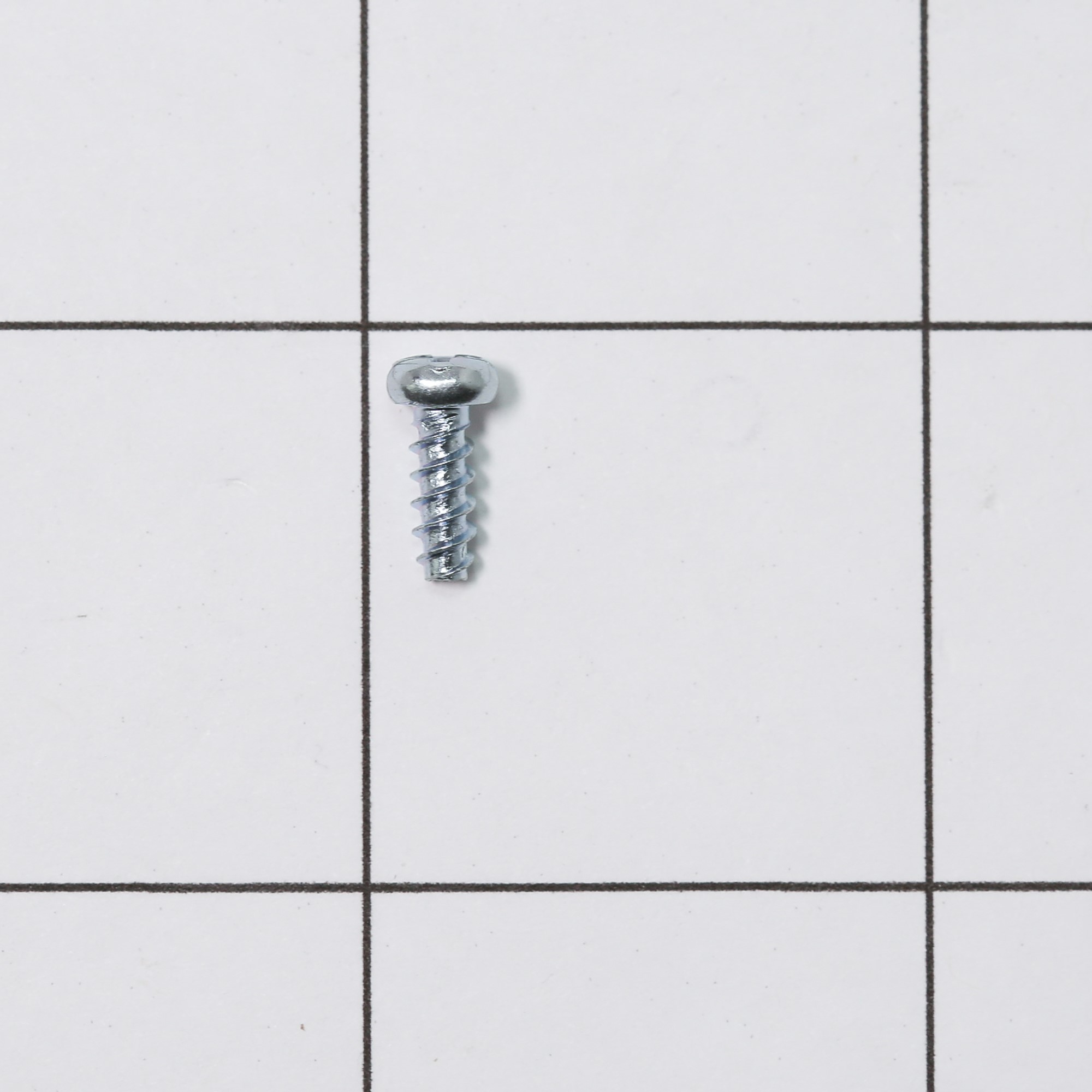 6002-000630 SCREW-TAPPING;PH,+,2S,M3,L8,ZPC(WHT),SWR