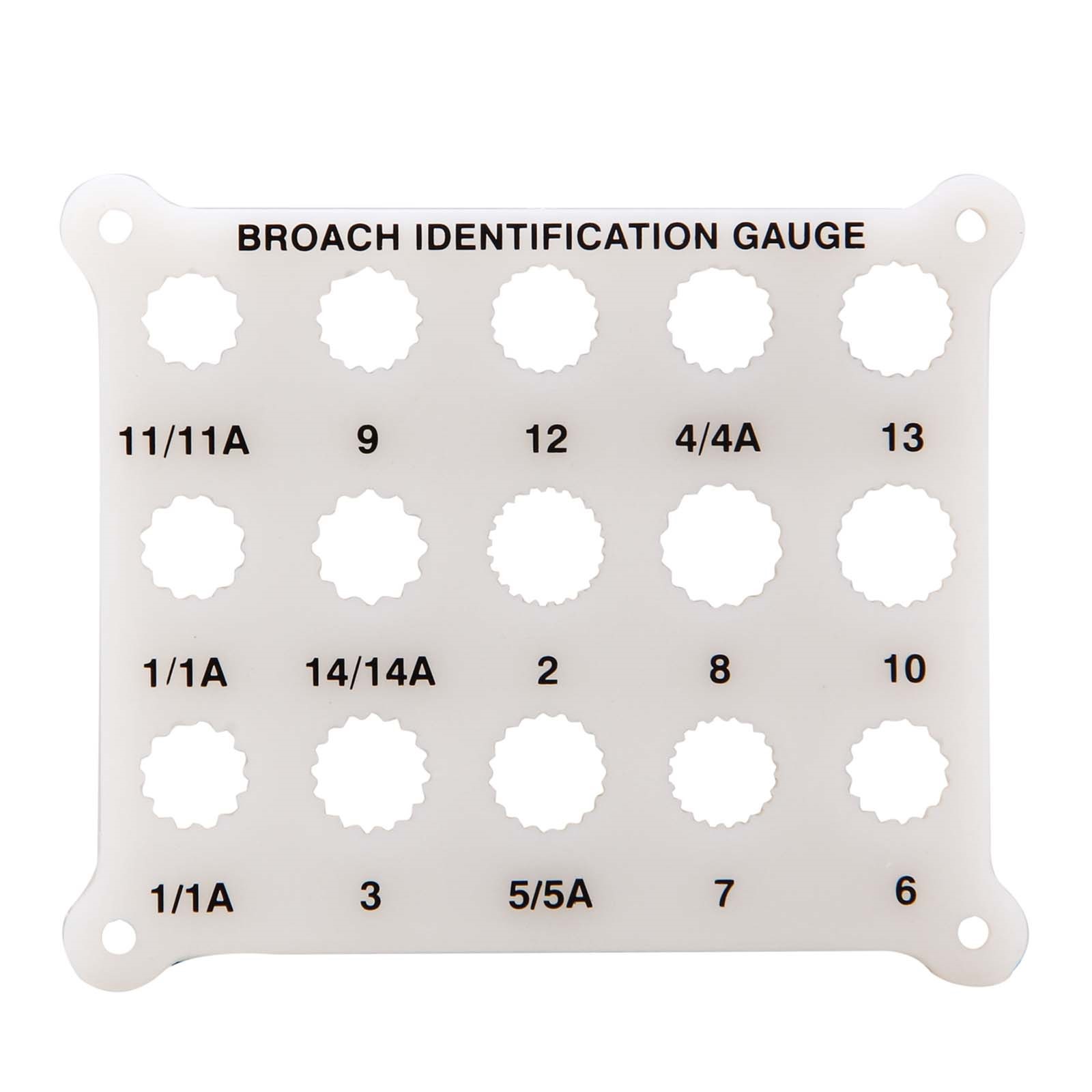 91307 ALLOY STEEL BROACH IDENTIFICATION GAUGE