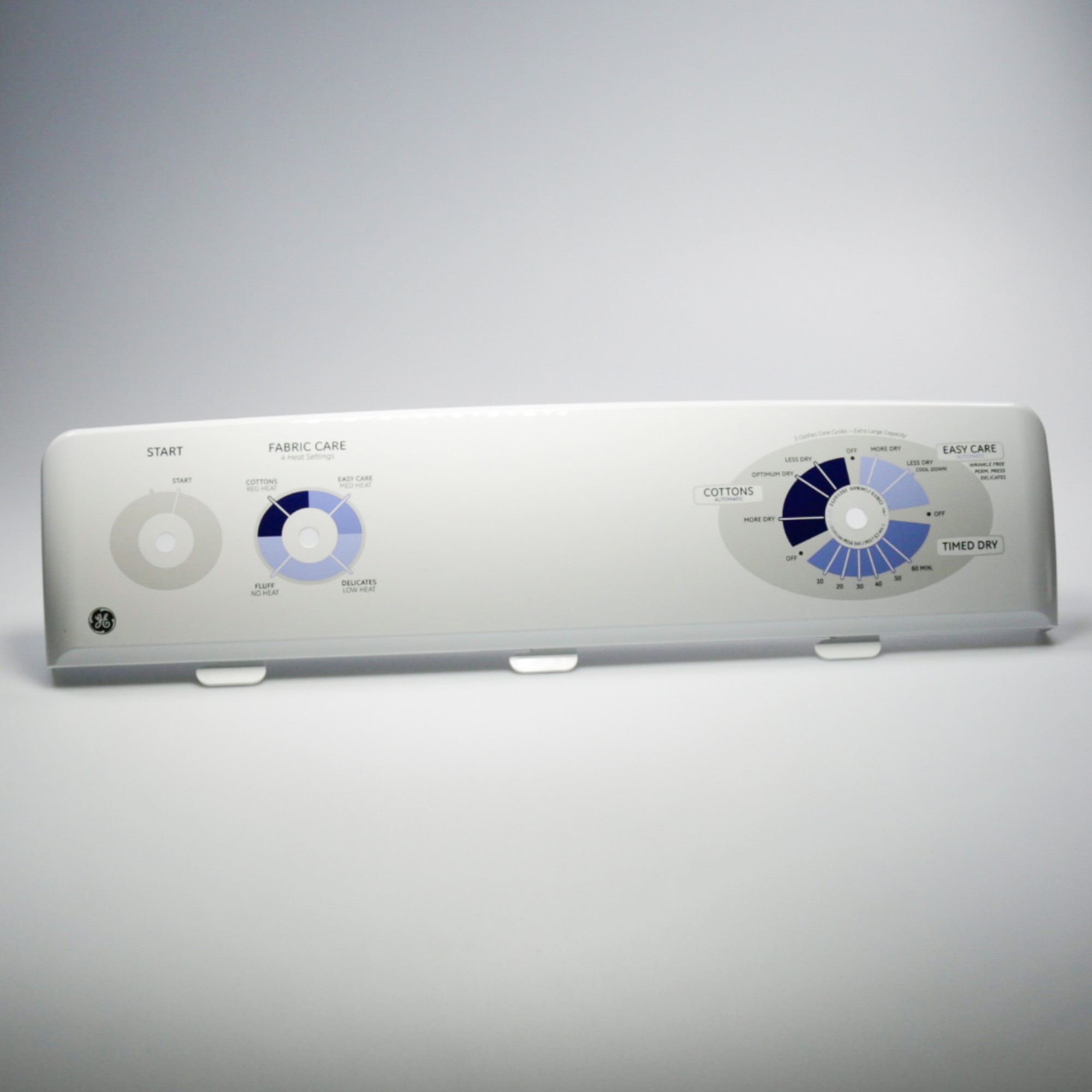WE19M1493 GE Backsplash Control Panel White