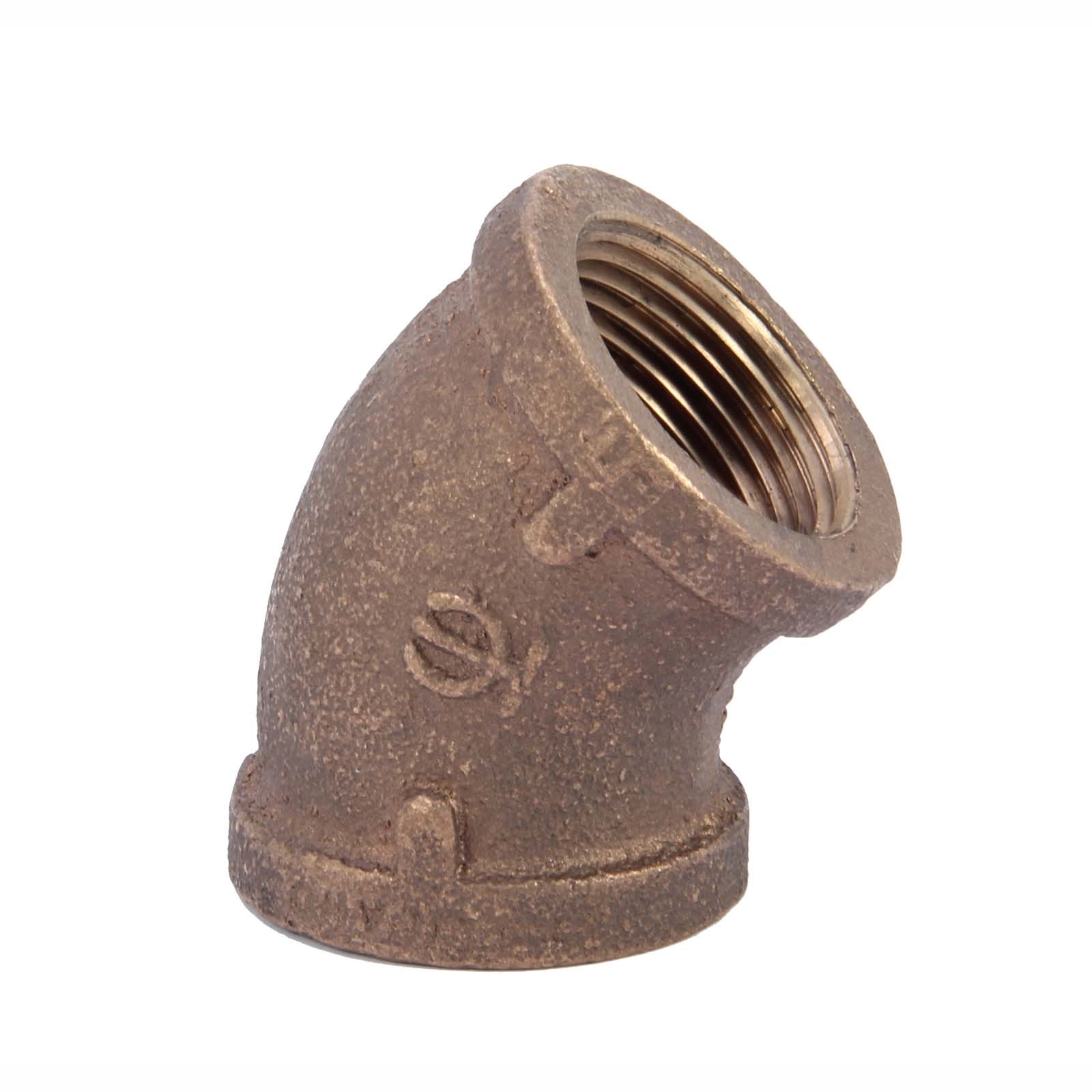 83293NL 1 FIP CAST BRASS 45 DEG ELBOW