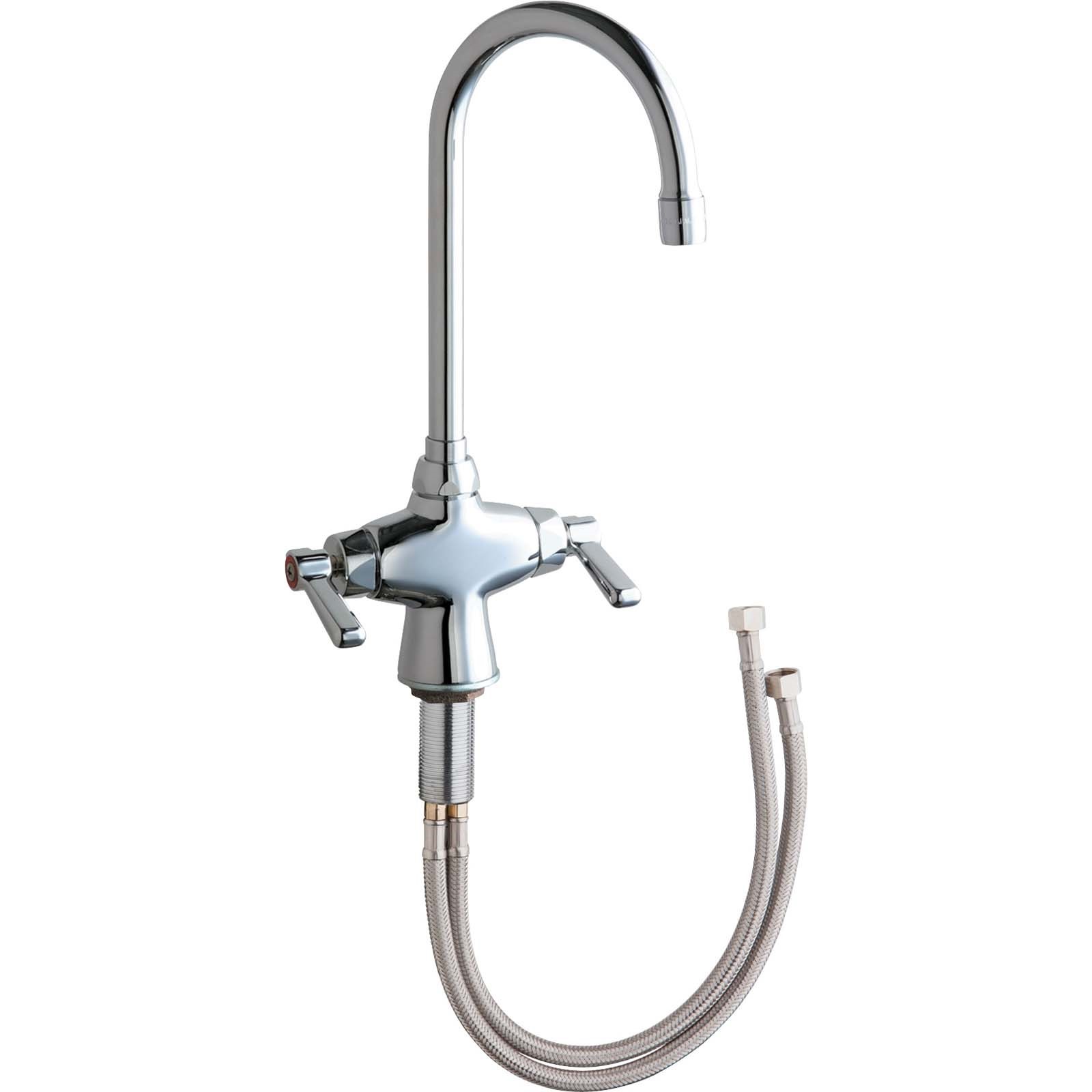 889480NL DECK MOUNTED SINGLE HOLE HOT AND COLD WATER MIXING