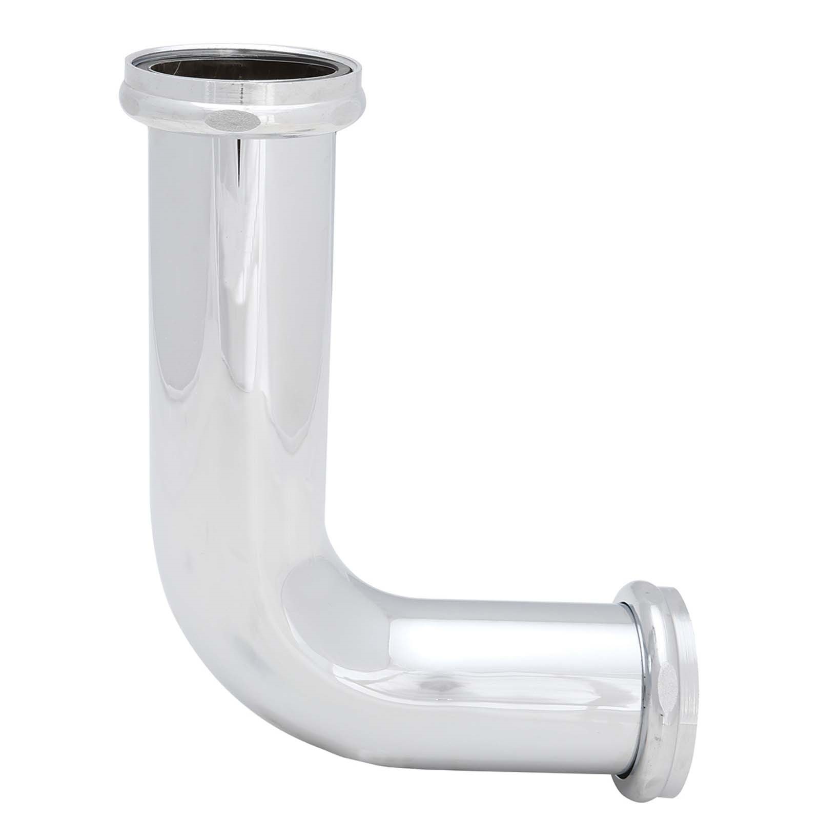 50852 CHROME PLATED 20 GA BRASS CLOSET FLUSH ELL, 5 X 7,