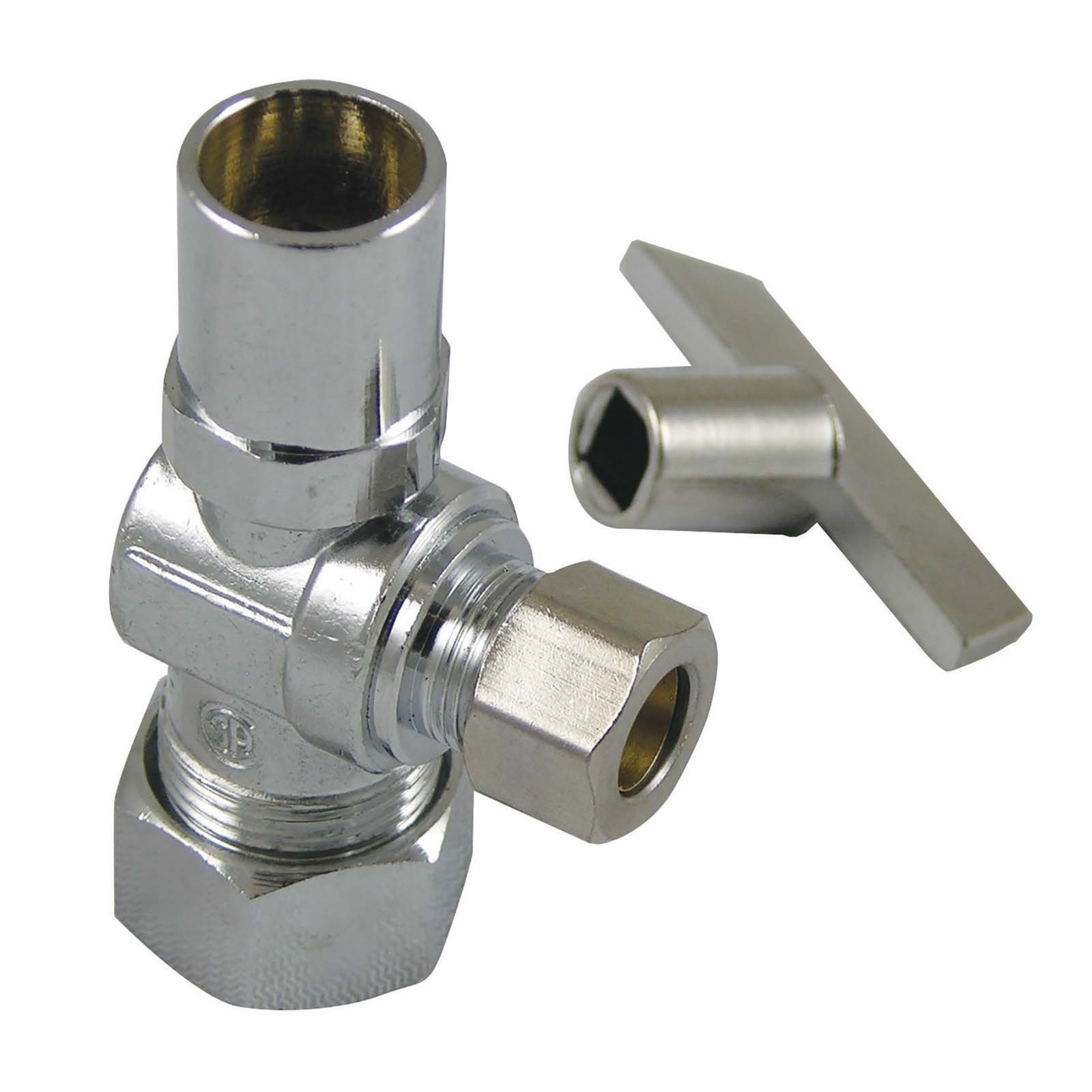 55788NL 1/2 COMPRESSION X 3/8 OD COMPRESSION CHROME PLATED