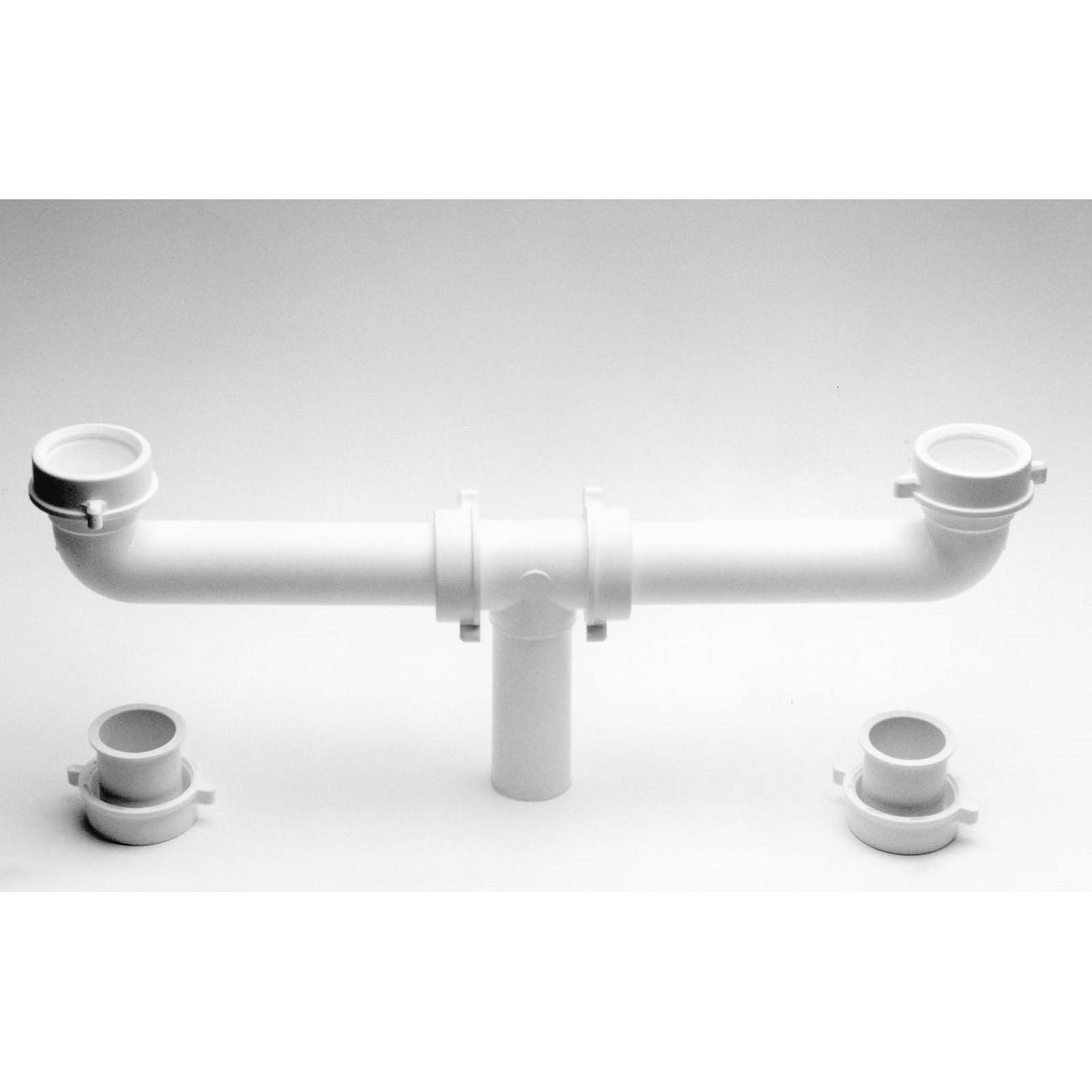 52664 1-1/2 PLASTIC UNIVERSAL CONNECT BAFFLE CENTER OUTL