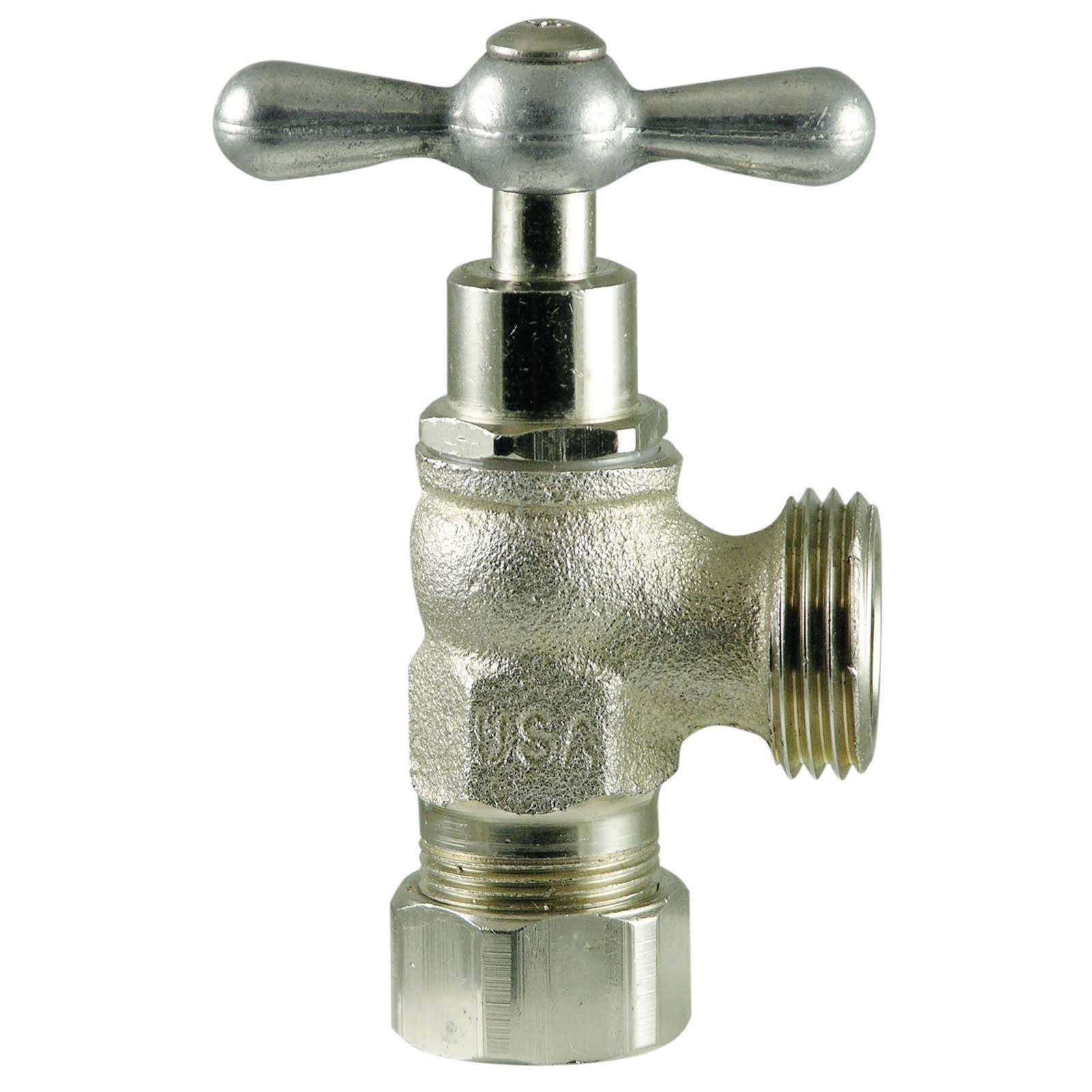 52315 1/2 X 3/4 CC X HOSE ARROWHEAD T-HANDLE WASHING MAC