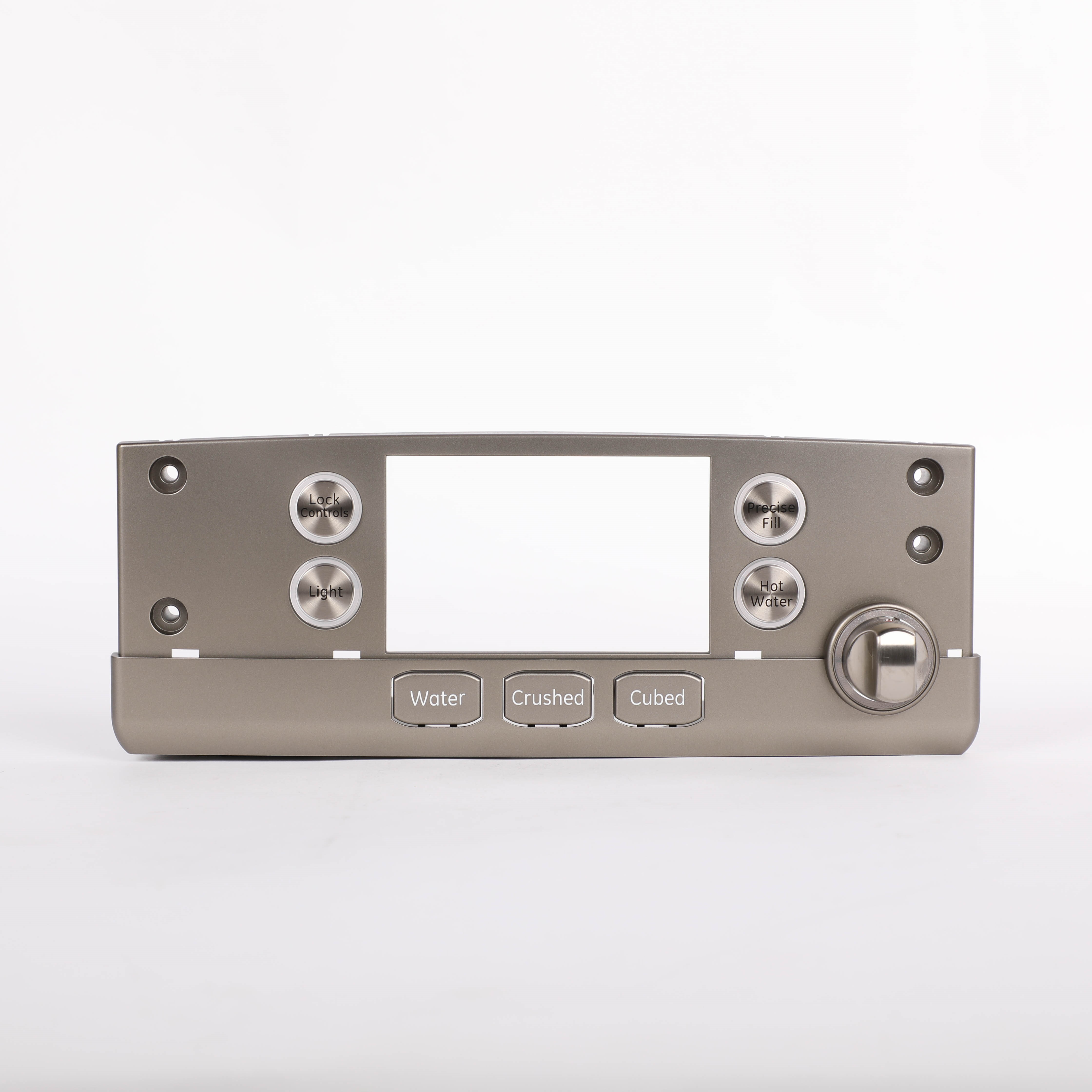 WR17X27132 GE Refrigerator Display Assembly Stainless Steel