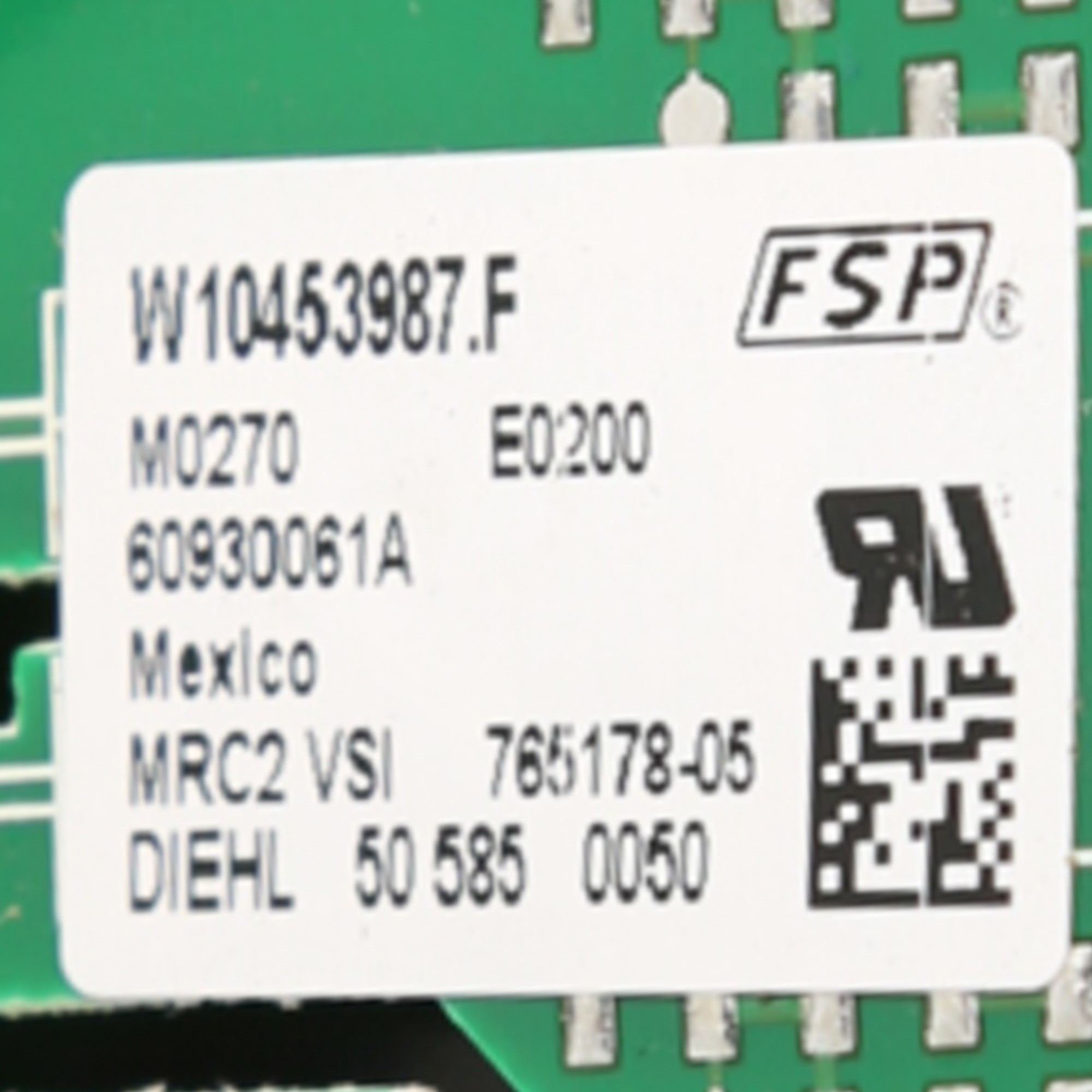 Whirlpool WPW10453987