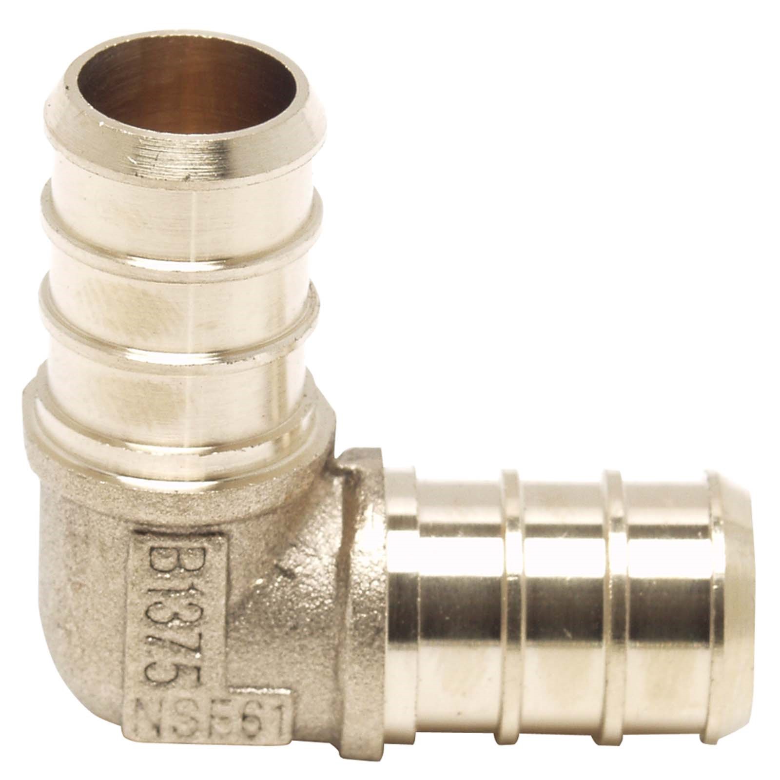 83663NL 1/2 PEX PROSERIES BRASS 90 DEG ELBOW