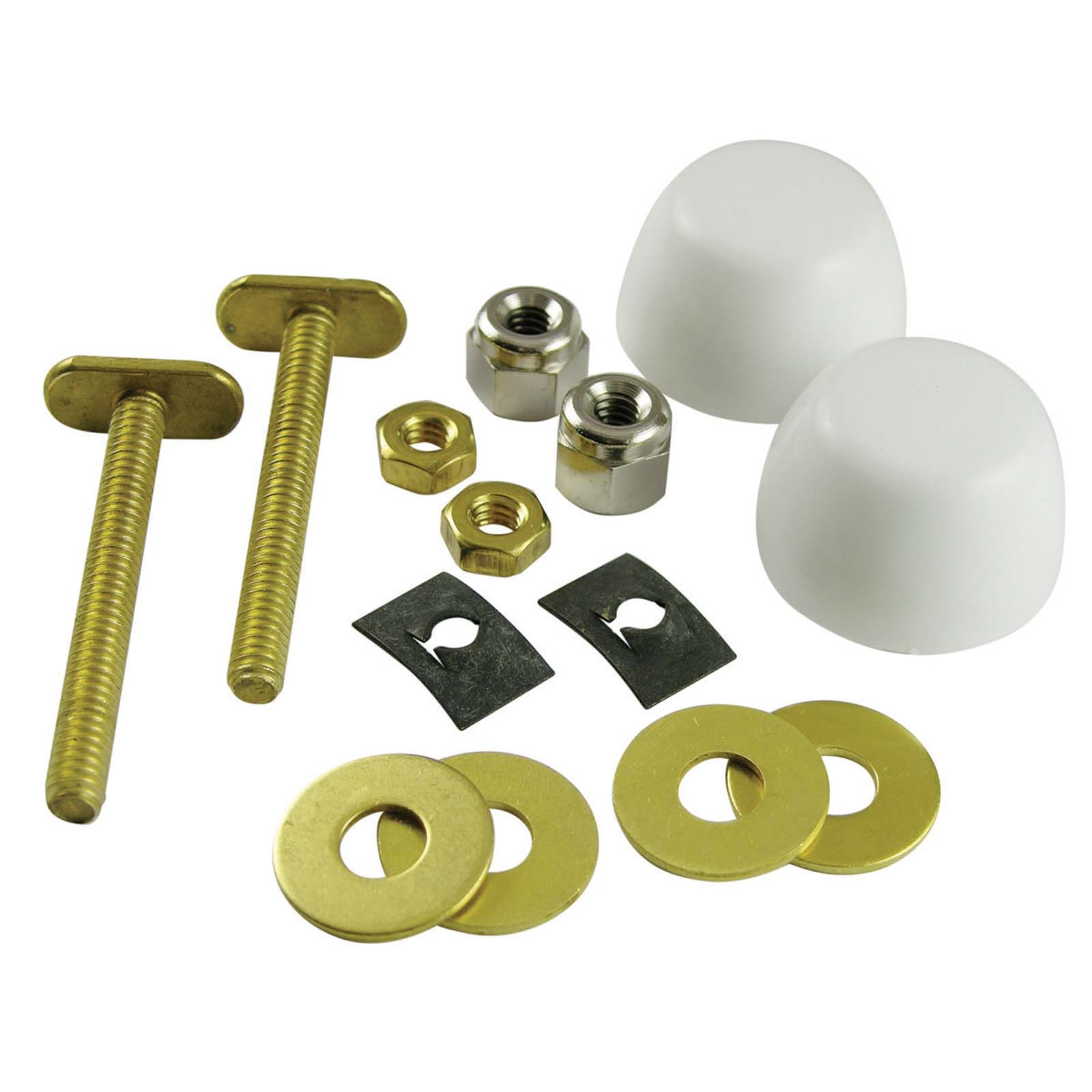 43849 CLOSET BOLT & CLOSET CAP KIT (BAGGED)