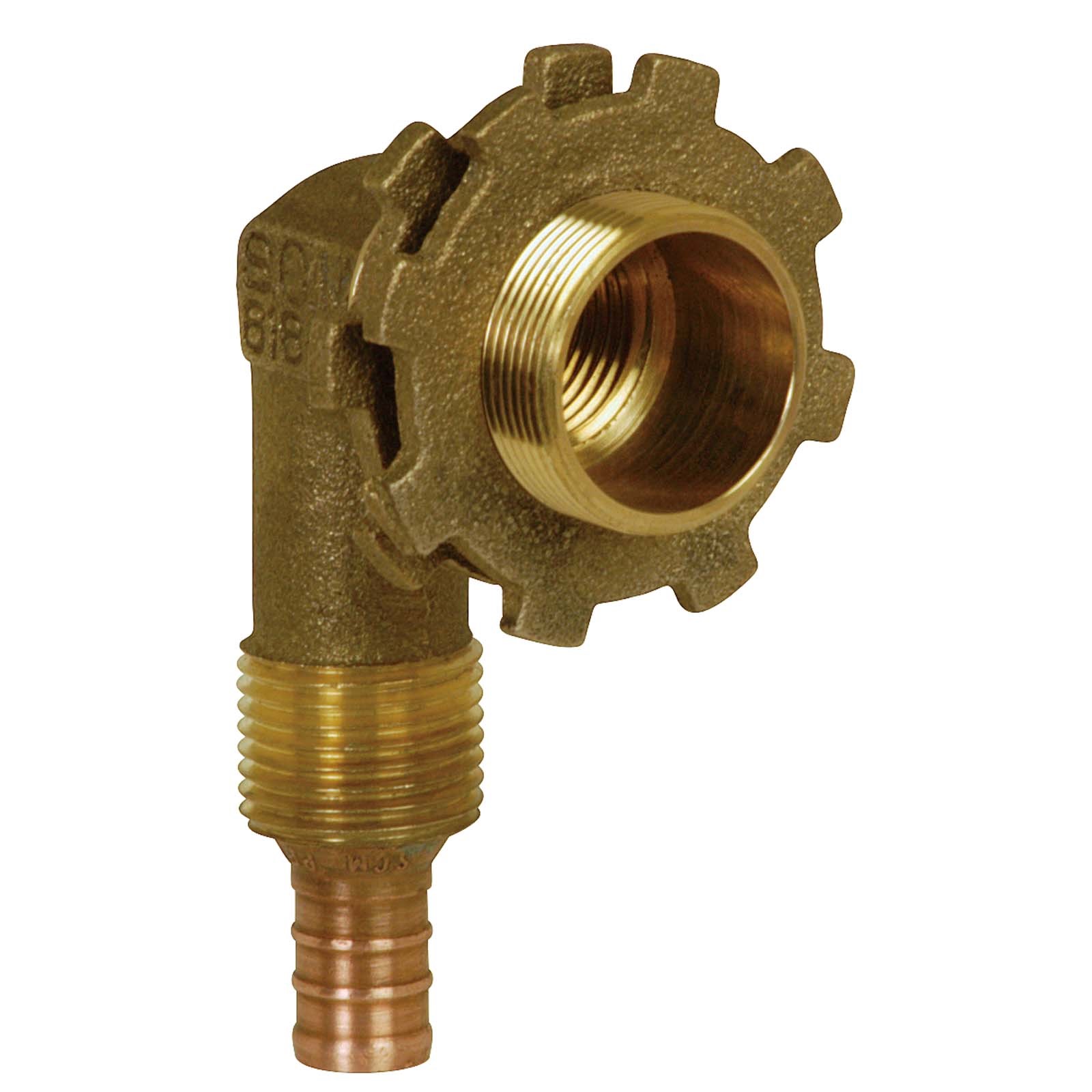 55483 POWERPEX 616X2PX BRASS SHOWER-LOCK TUB/SHOWER ELBO
