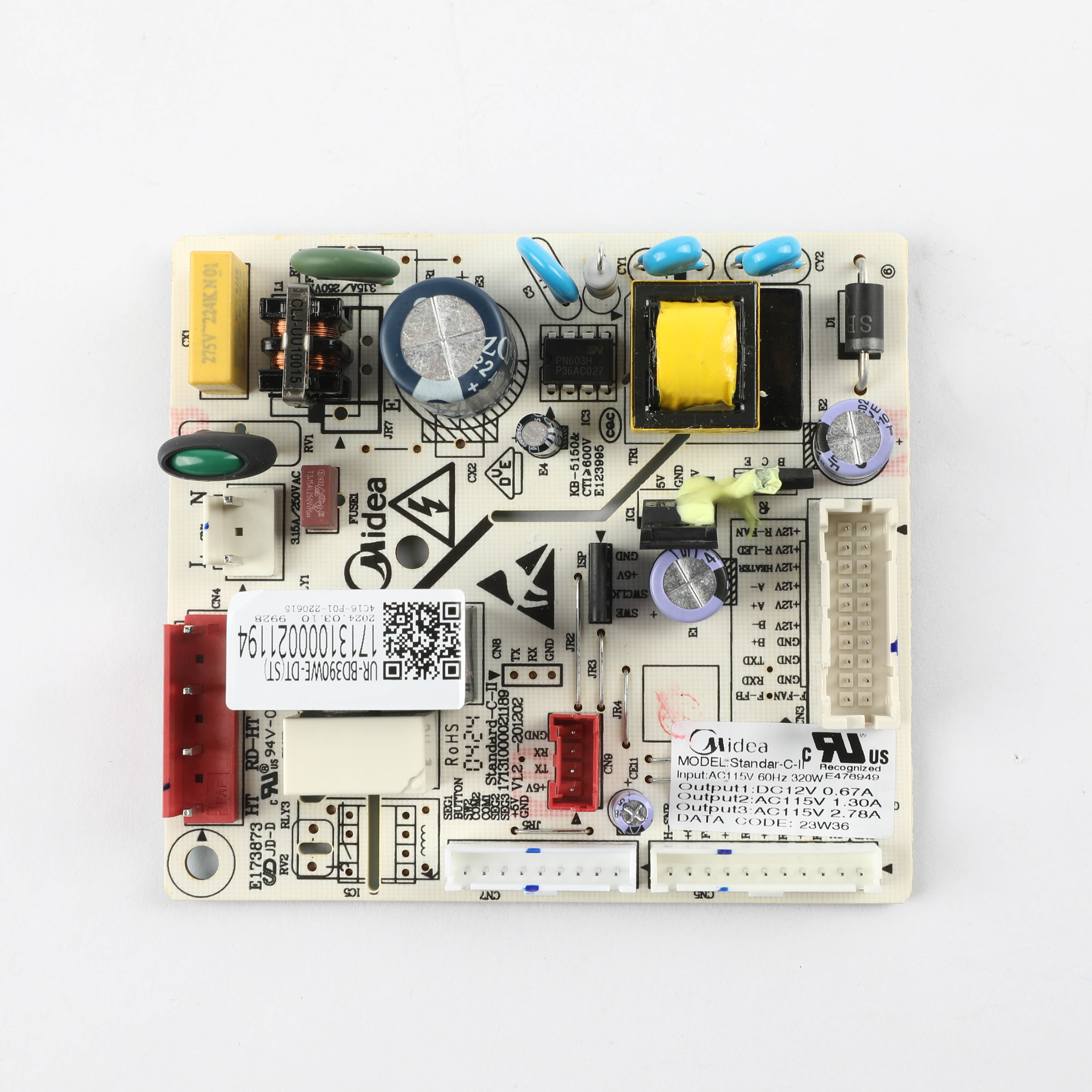 WR55X43387 MAIN CONTROL BOARD