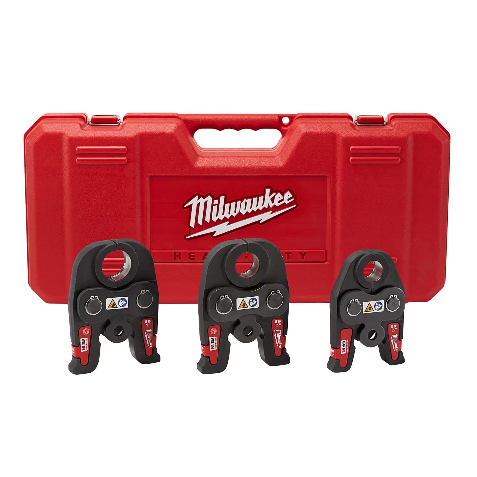 87394 MILWAUKEE BLACK IRON PRESS JAW KIT 1/2 - 1
