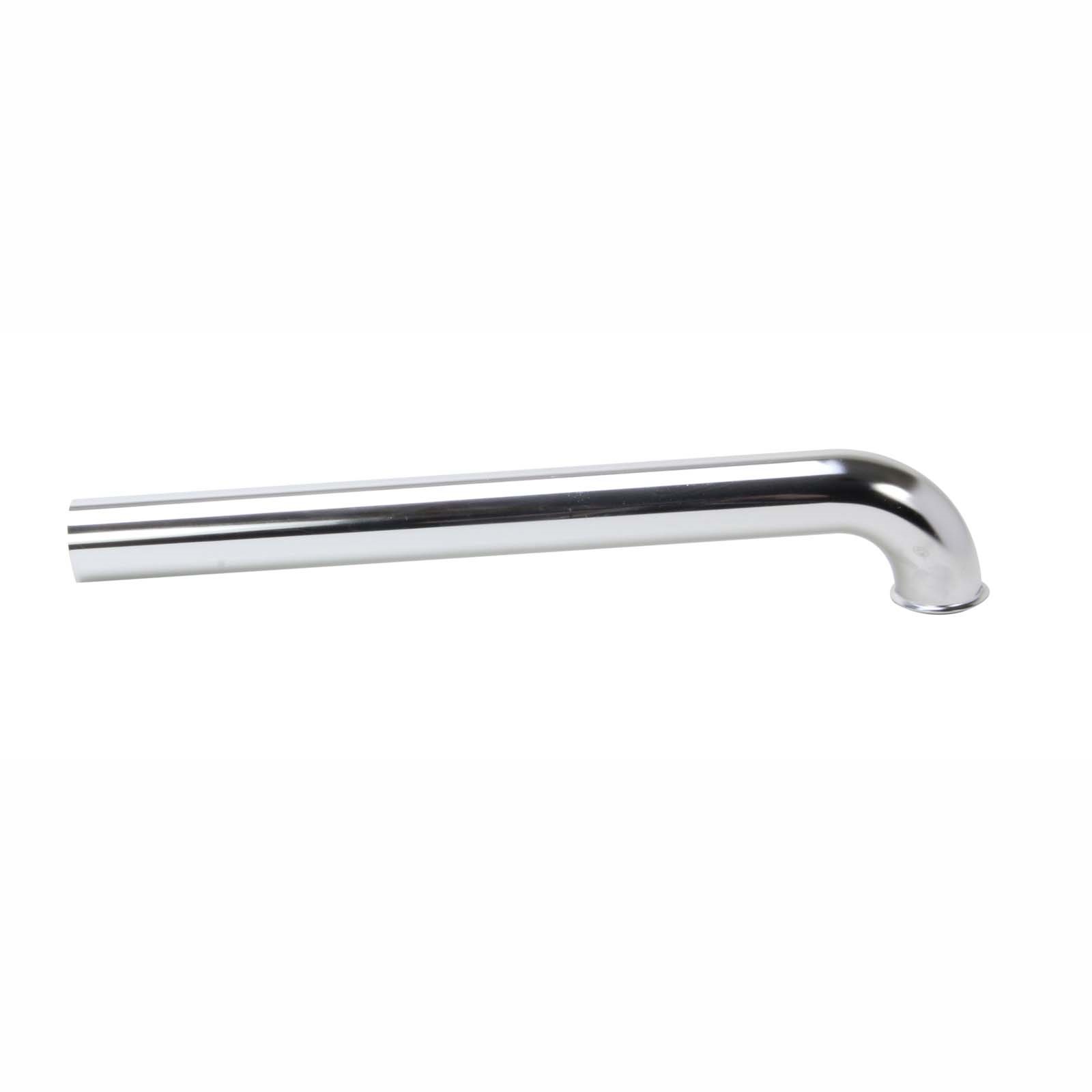 50838 1-1/2 X 15 17 GAUGE BRASS WALL TUBE CHROME