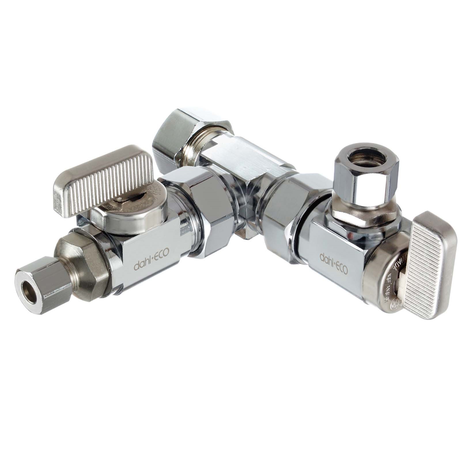 53424NL 5/8 X 3/8 X 1/4 CHROME PLATED BRASS (LEAD FREE) 1/