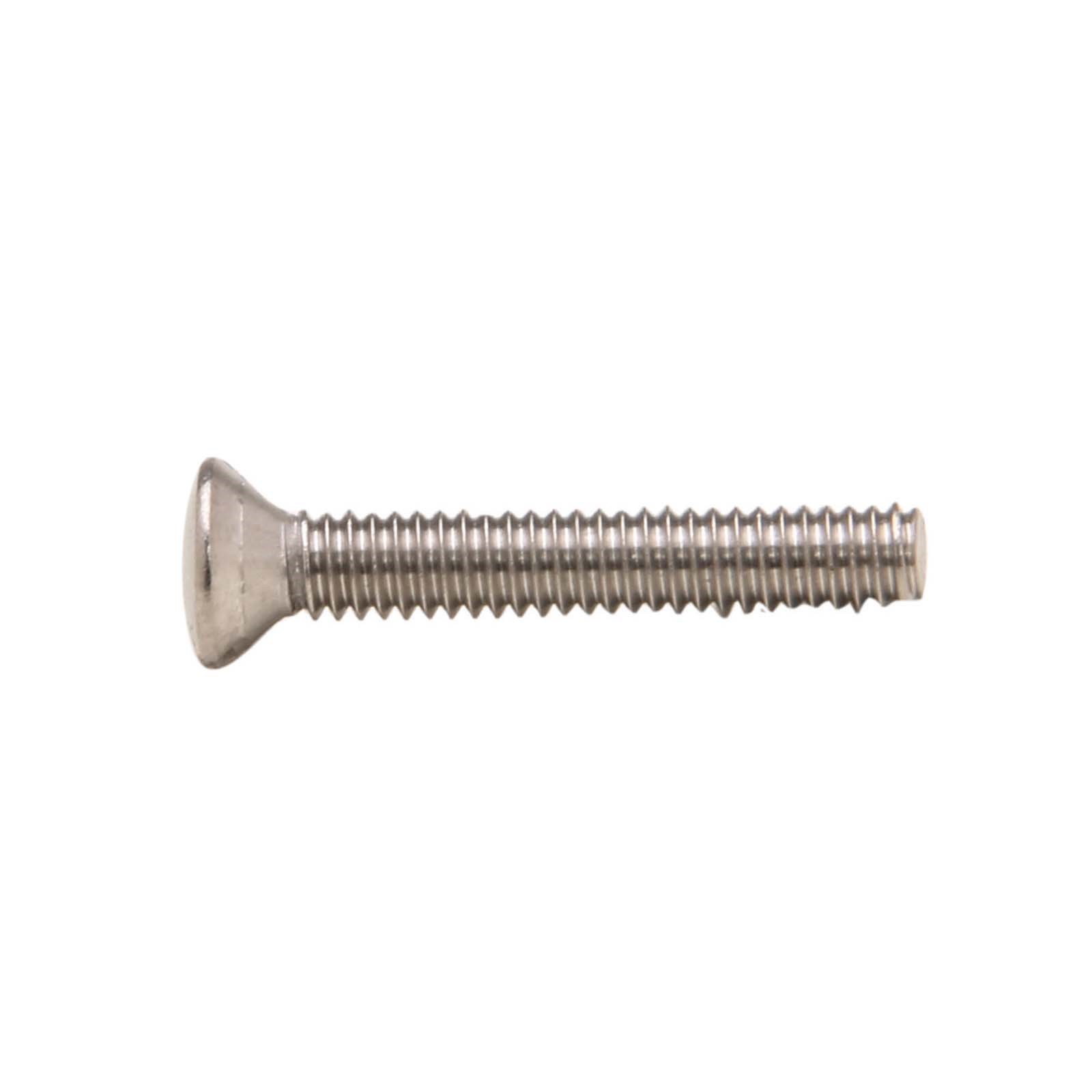 35648 47 SMALL OVAL HEAD HANDLE SCREW, #8-32 X 1, CHROME