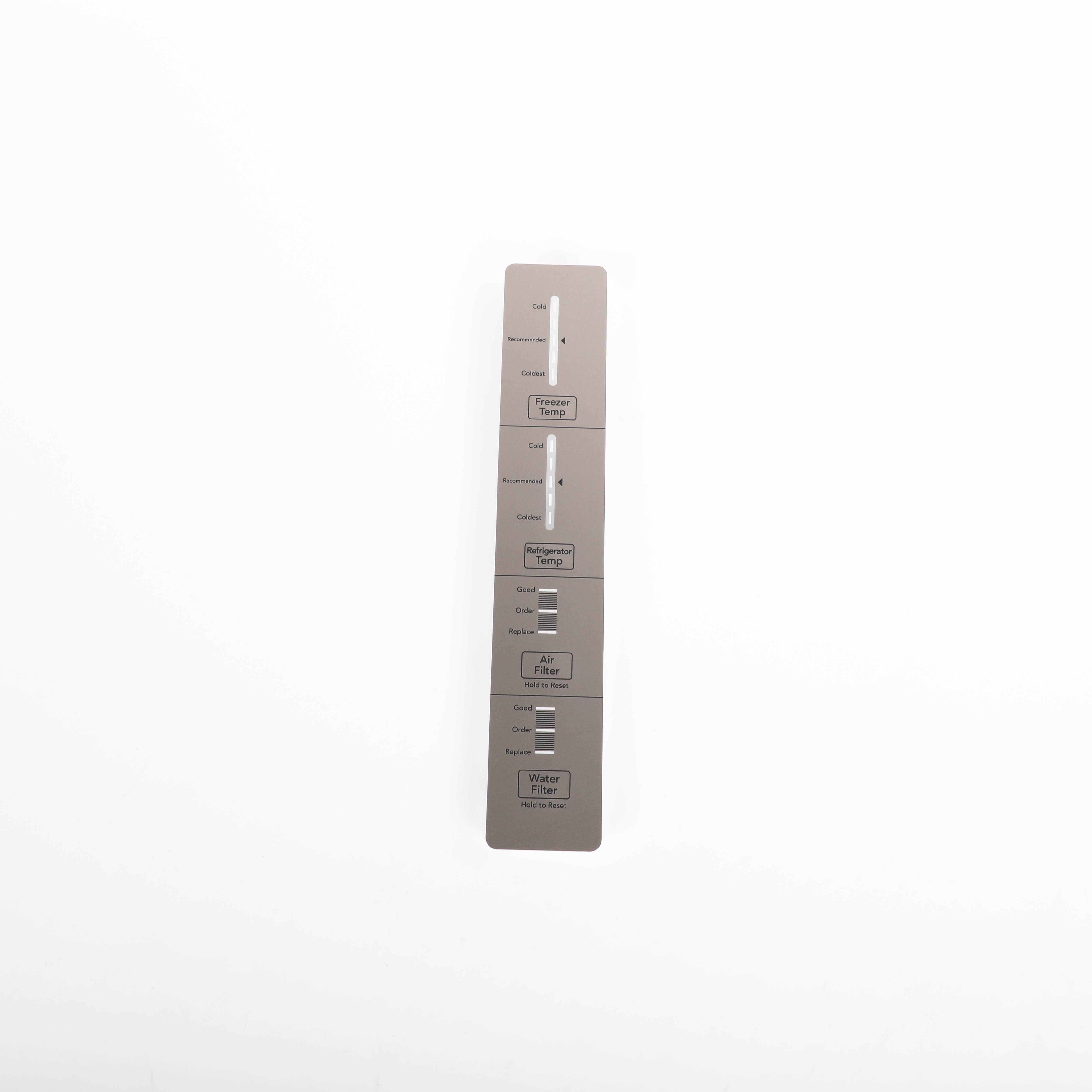 5304526068 Frigidaire Refrigerator USER Interface,Assembly,GRAY