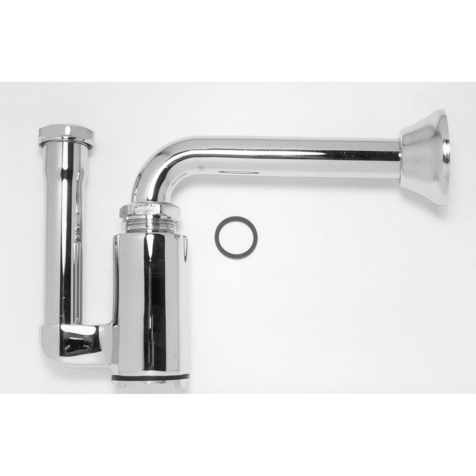 52806W 1-1/4 17 GAUGE GROUND JOINT ANTI-SIPHON TRAP WITH