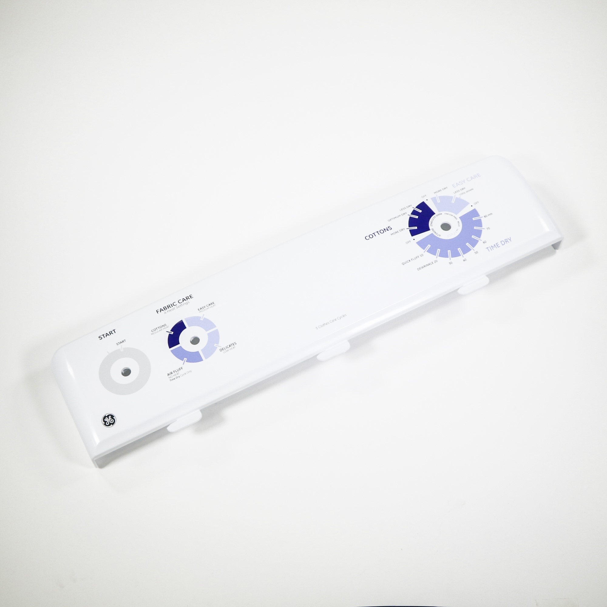WE19M1678 GE Backsplash Control Panel White