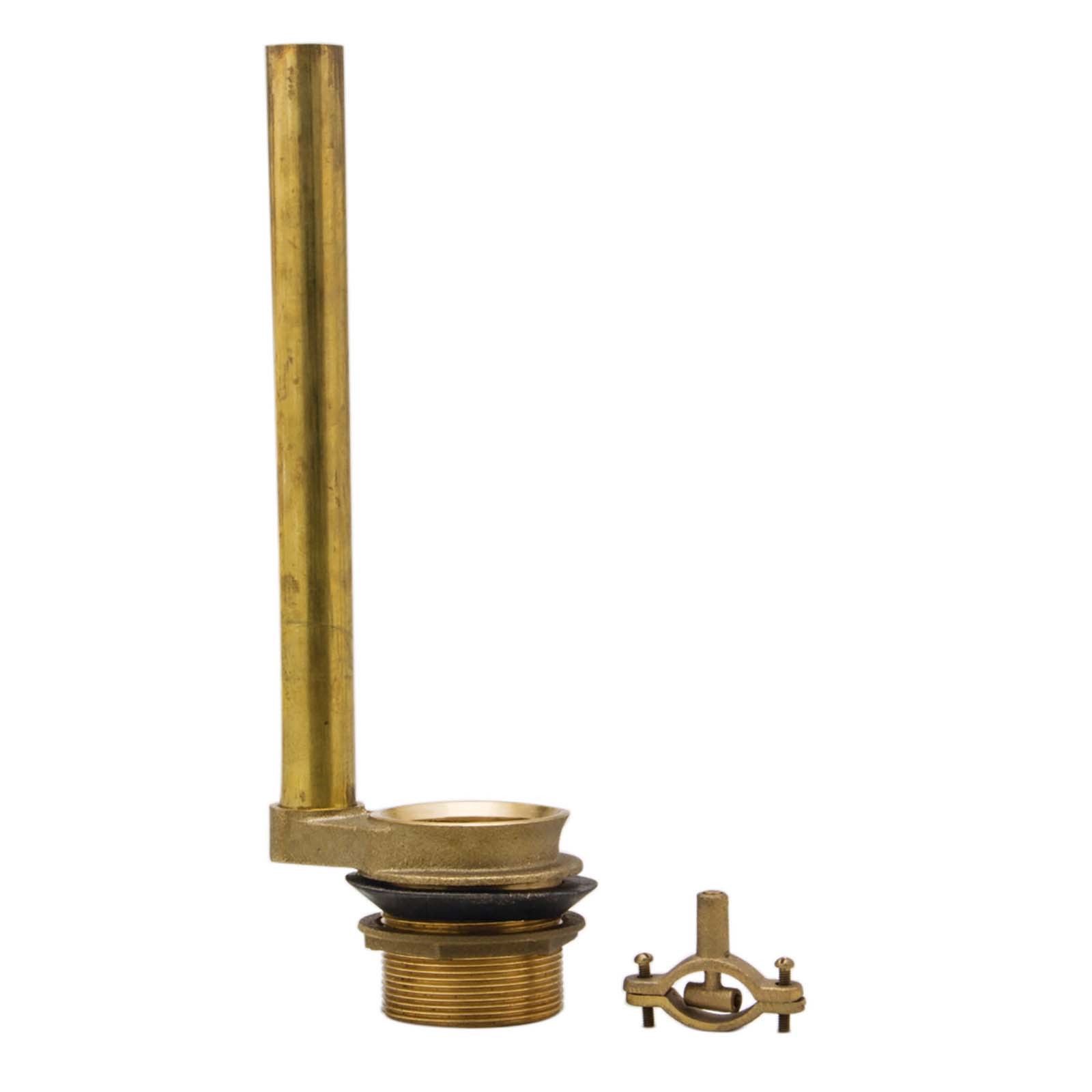 86878 BRASS FLUSH VALVE, LESS BALL & WIRES (RETAIL)