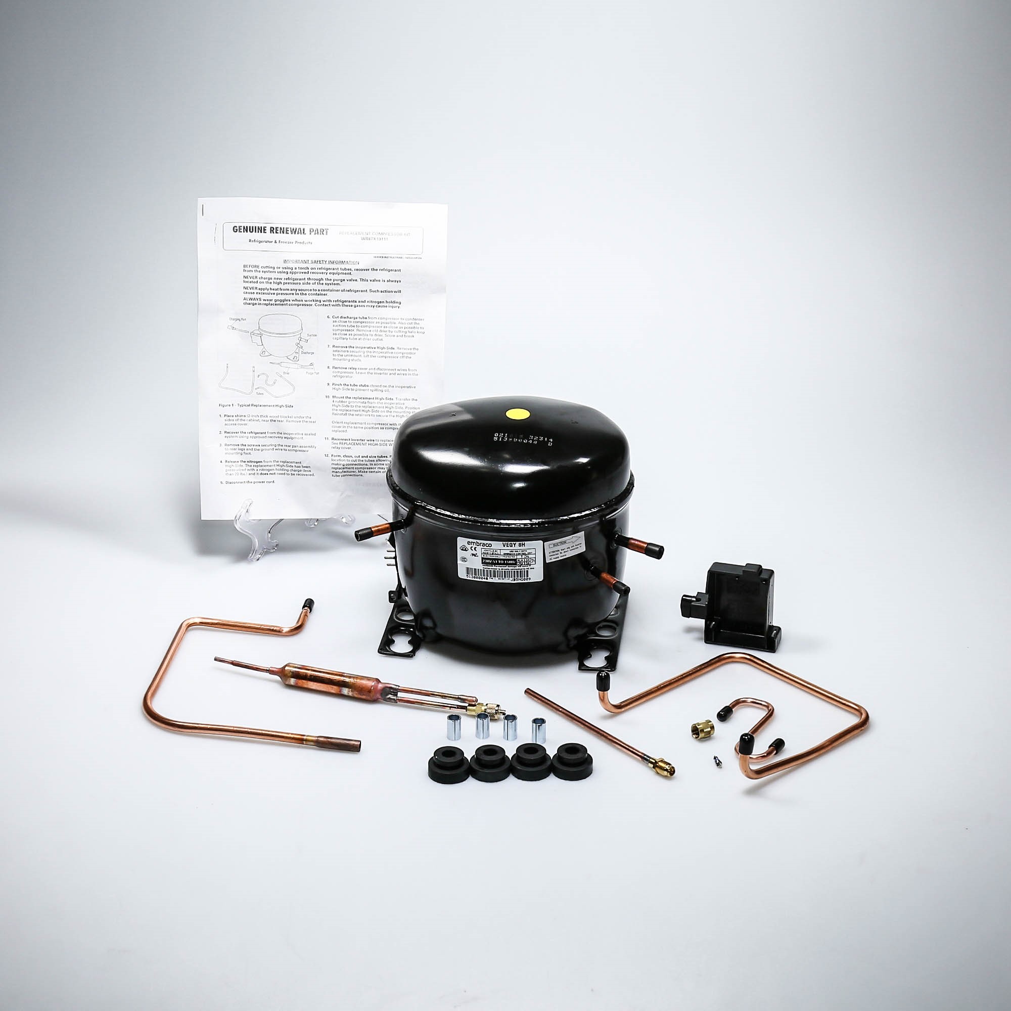 WR87X10111 GE Refrigerator Compressor Vcc3 Replacement Kit