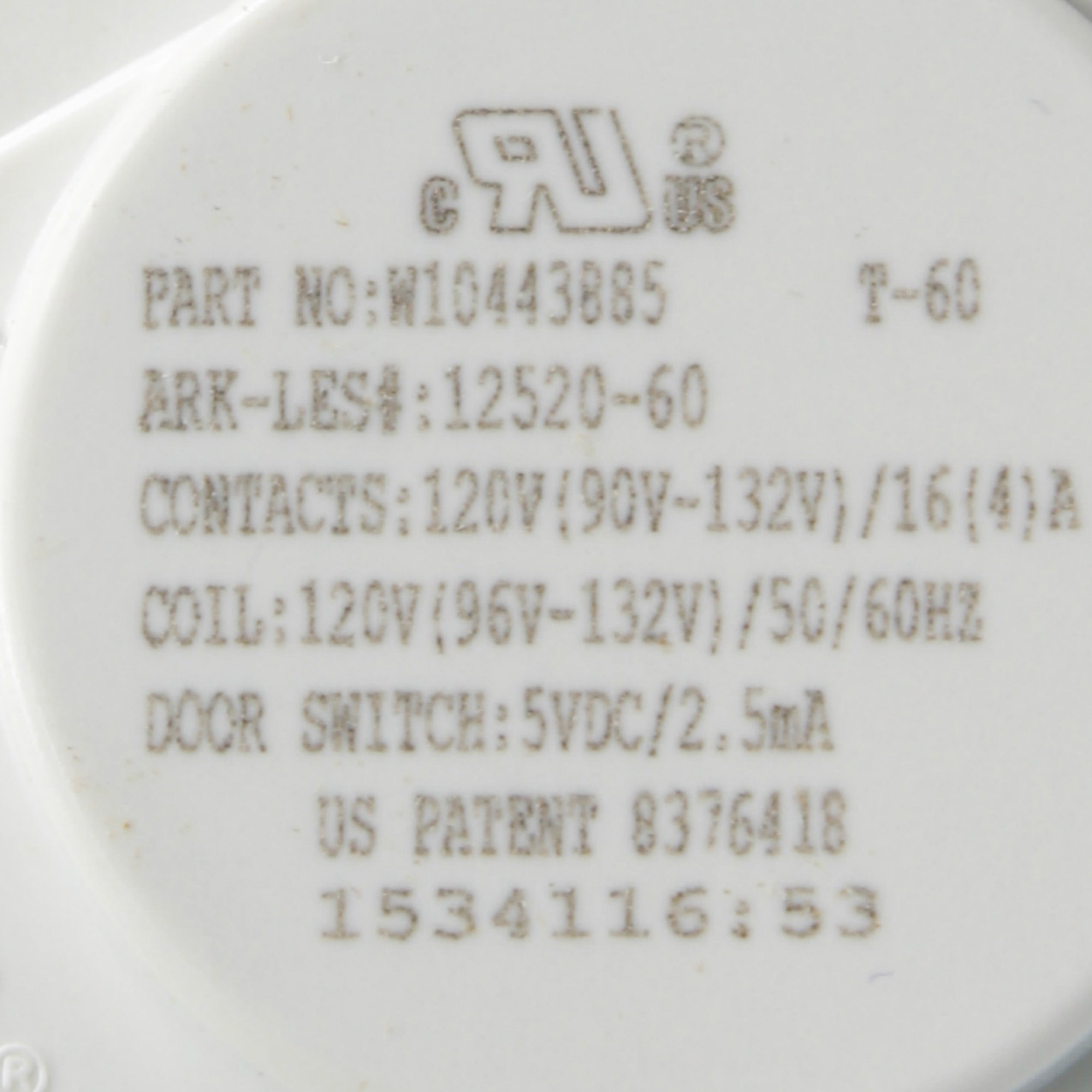 WPW10443885 Whirlpool Door Lock