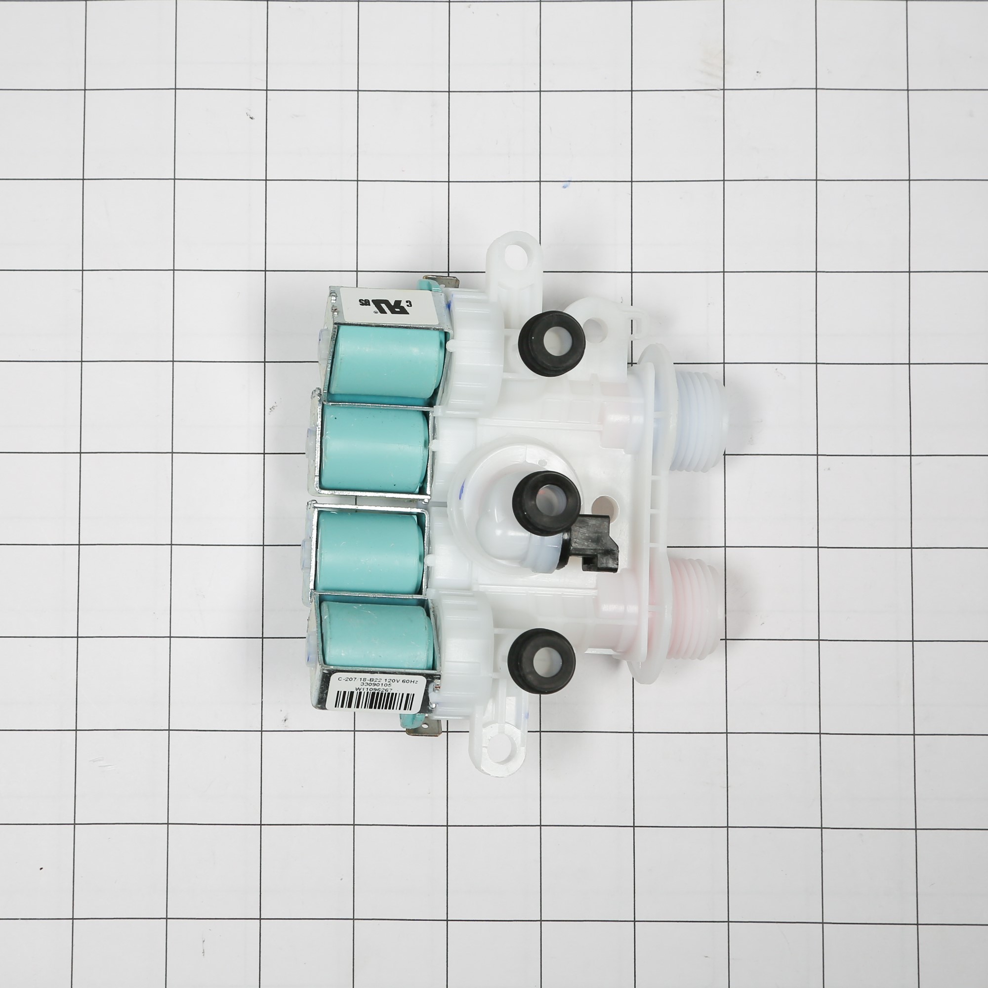 W11165546 Whirlpool Washer Water Inlet Valve